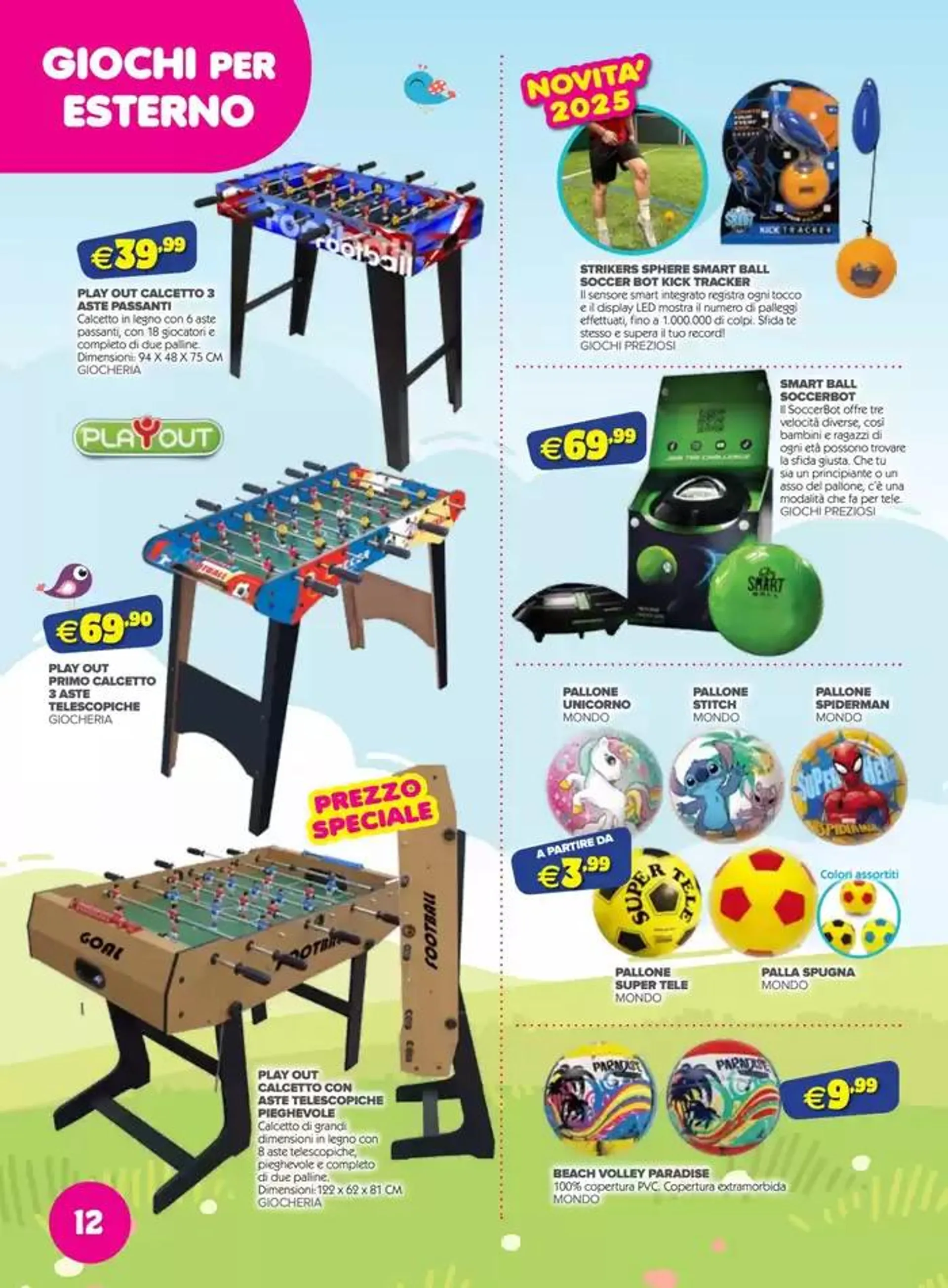 Giochi all'aria aperta! da 23 aprile a 24 giugno di 2025 - Pagina del volantino 12