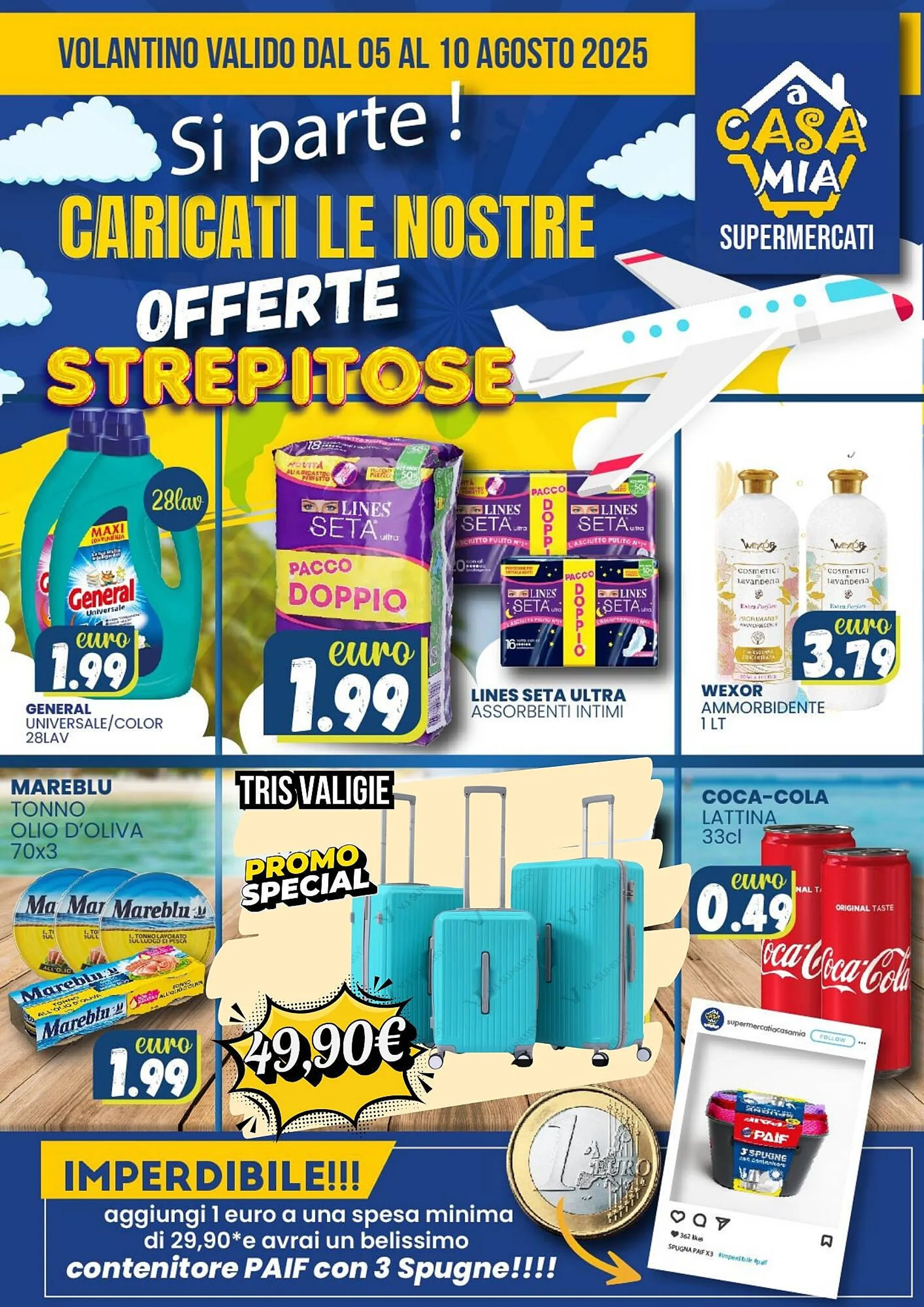 Volantino A Casa Mia da 5 agosto a 10 agosto di 2025 - Pagina del volantino 1