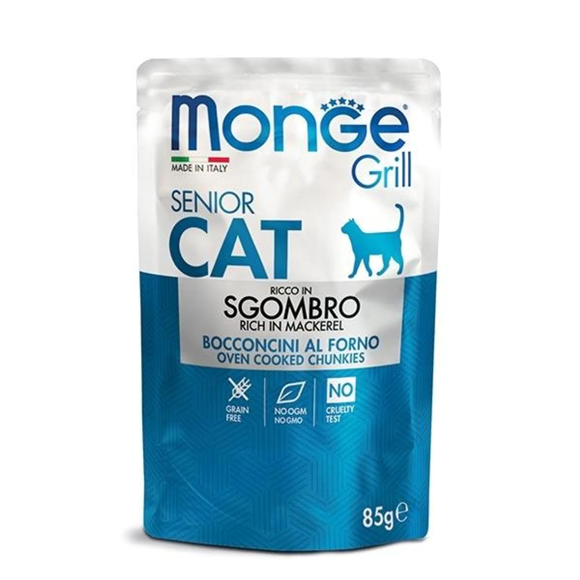 Monge - Grill Senior Bocconcini in Jelly Ricco in Sgombro