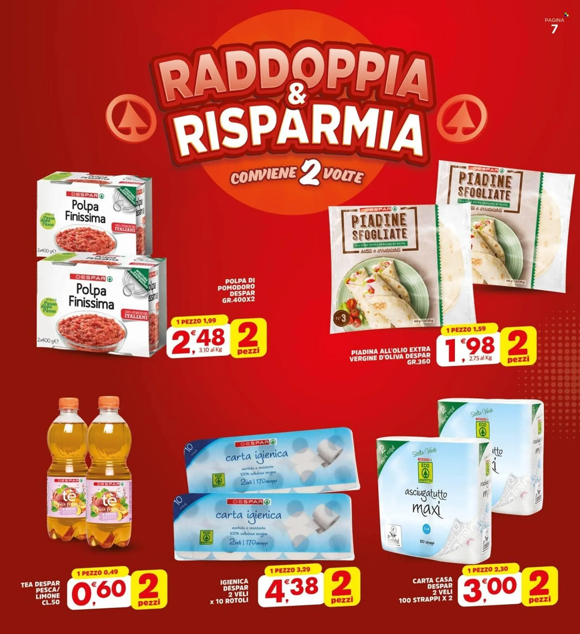 Volantino Eurospar da 26 maggio a 5 giugno di 2025 - Pagina del volantino 7