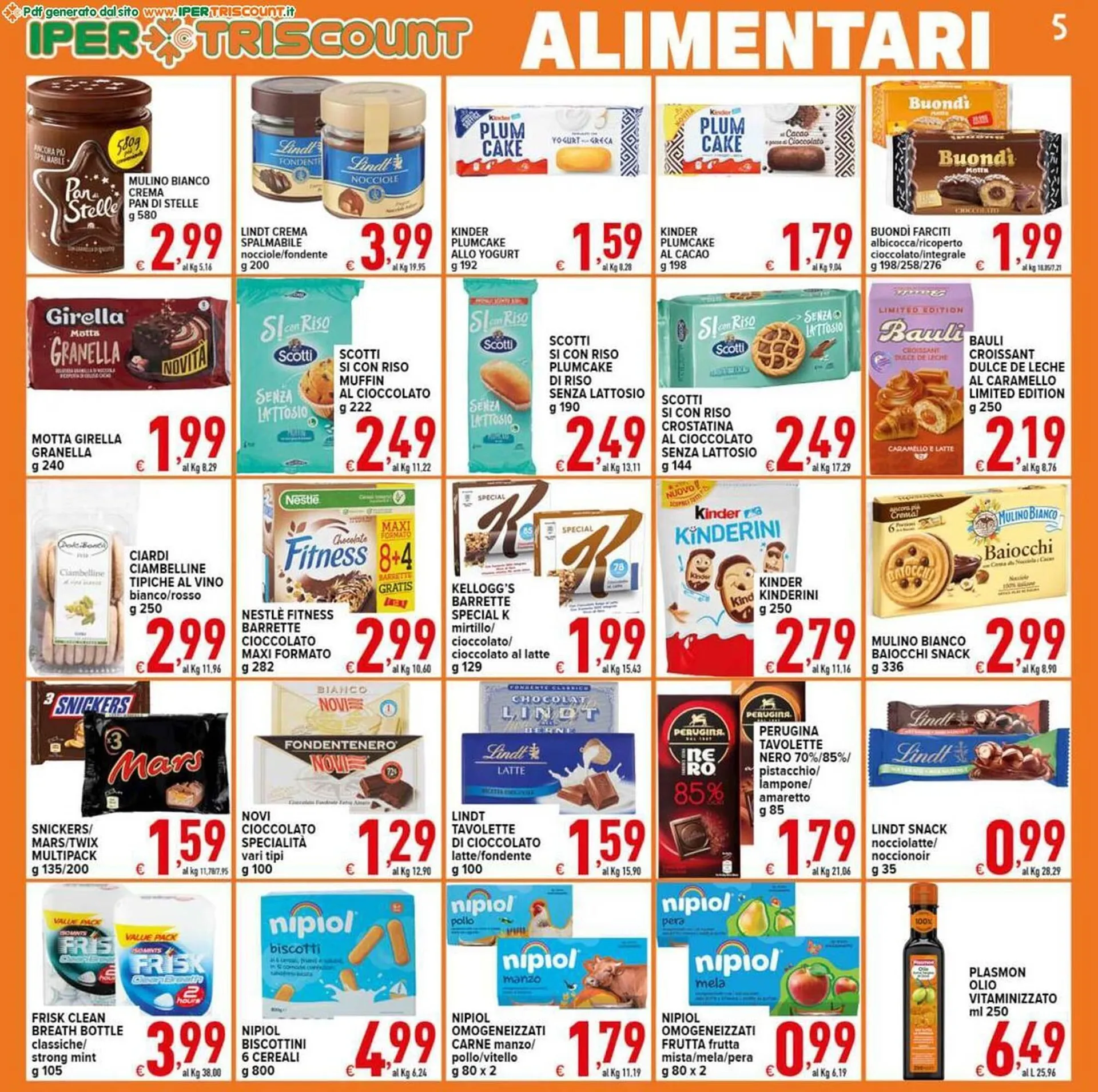 Volantino Iper Triscount da 19 aprile a 26 aprile di 2024 - Pagina del volantino 5