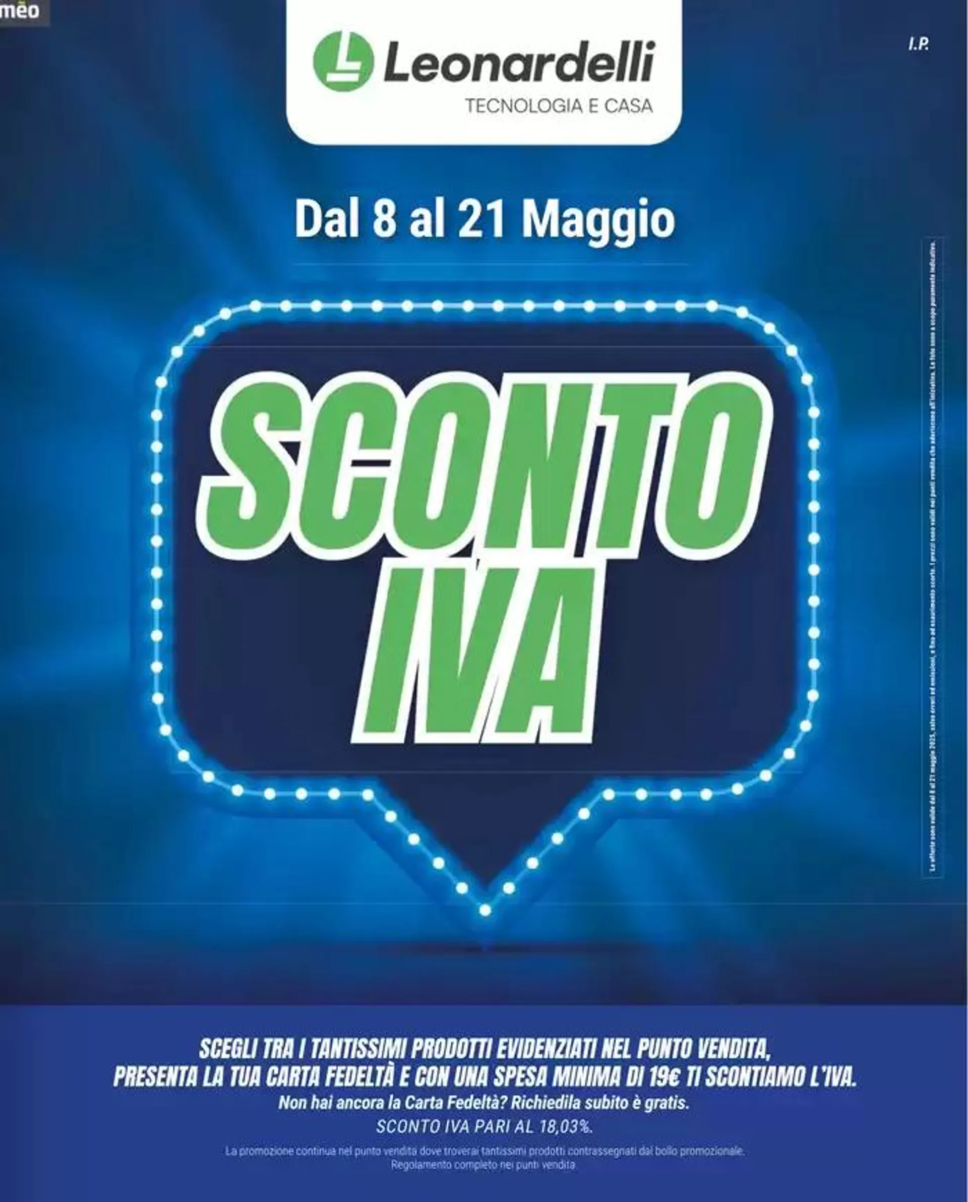 Dal 8 al 21 maggio - 1