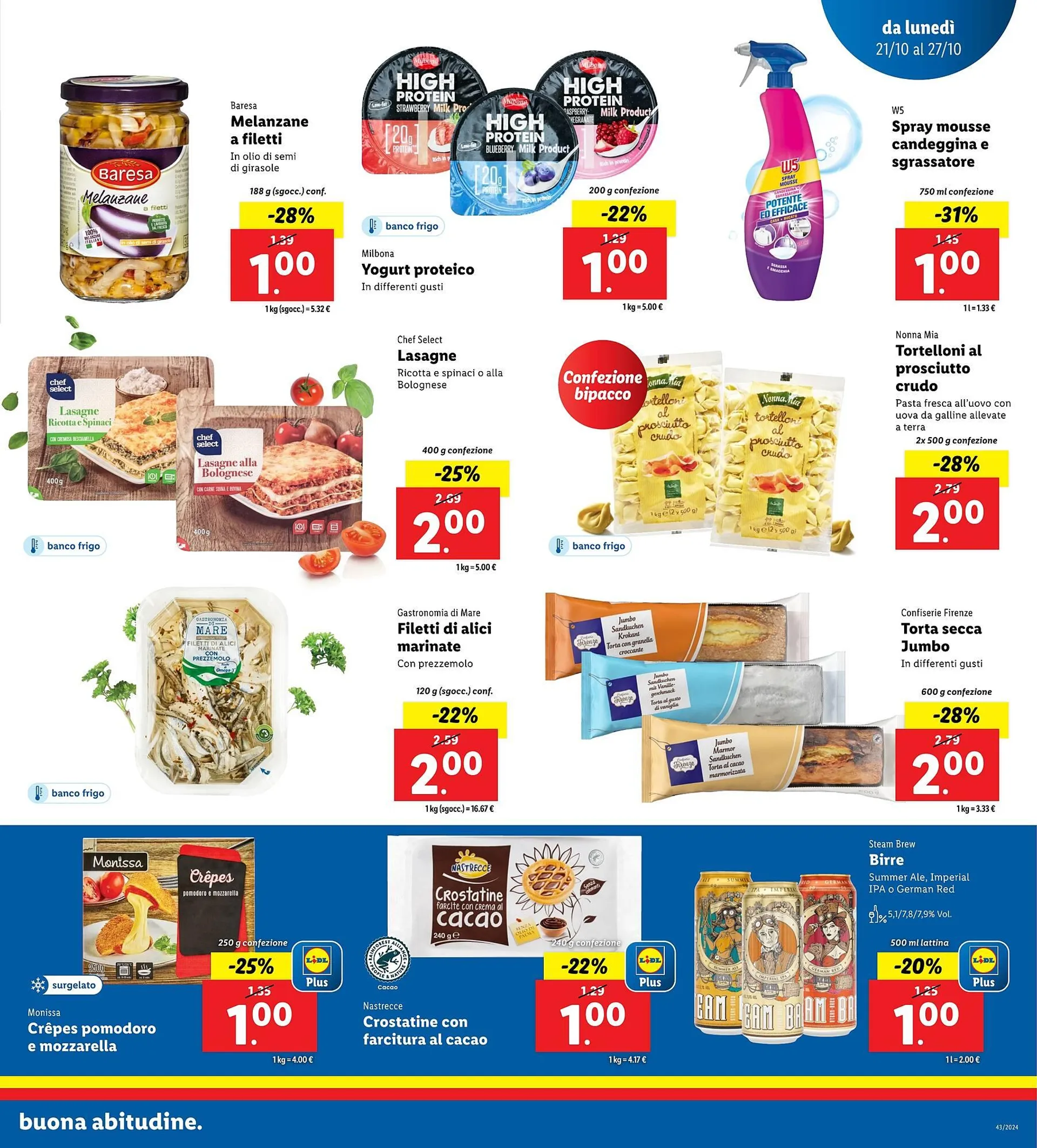 Volantino Lidl da 21 ottobre a 27 ottobre di 2024 - Pagina del volantino 3