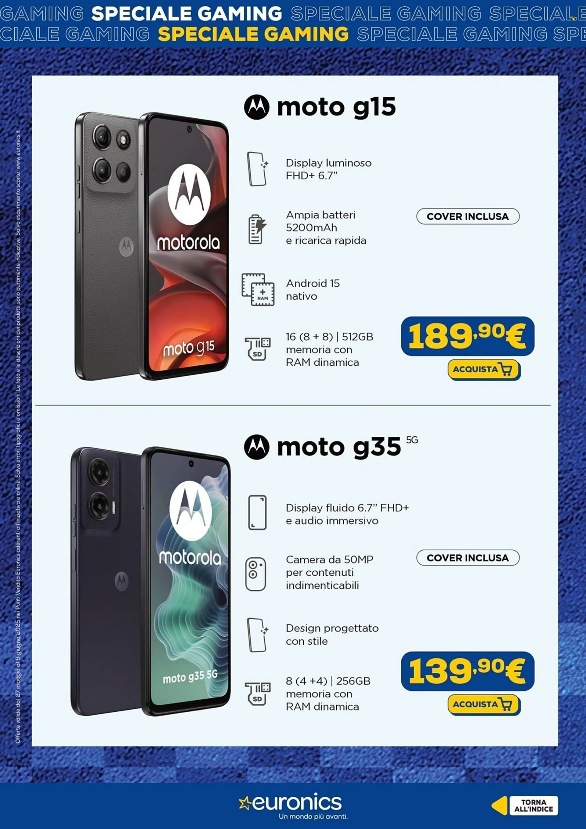 Volantino Euronics da 27 maggio a 9 giugno di 2025 - Pagina del volantino 15