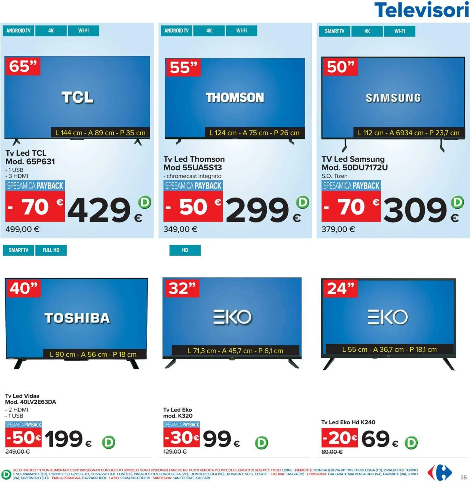 Carrefour Volantino attuale da 24 luglio a 6 agosto di 2025 - Pagina del volantino 35