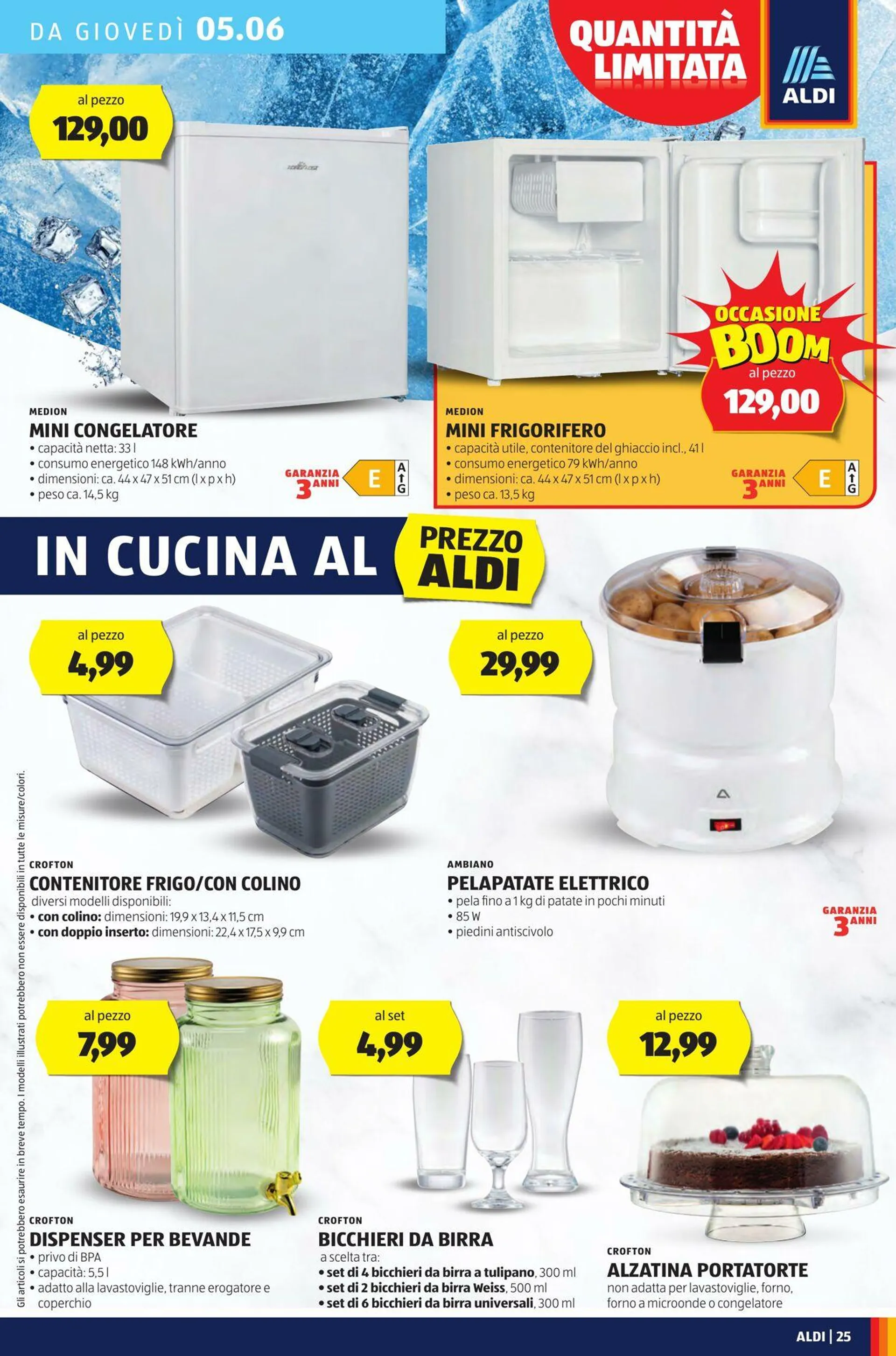Aldi Volantino attuale da 2 giugno a 8 giugno di 2025 - Pagina del volantino 25