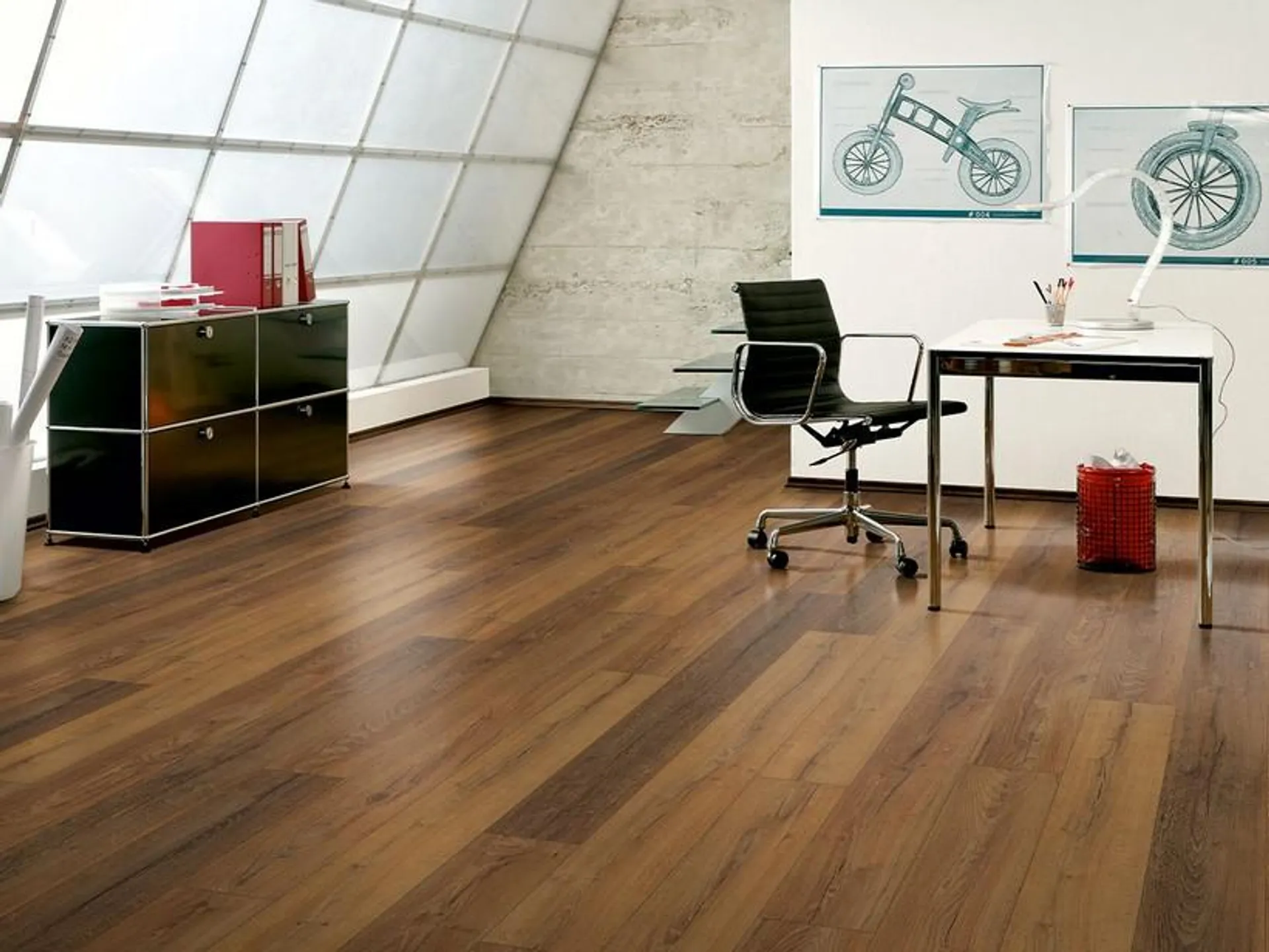 Pavimento Laminato Livingstone Tabacco Effetto Rovere Marrone Ac3