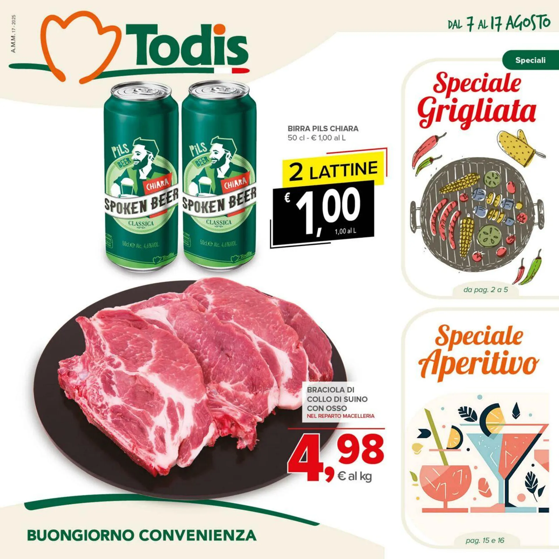 Todis Volantino attuale da 1 ottobre a 15 ottobre di 2025 - Pagina del volantino 1