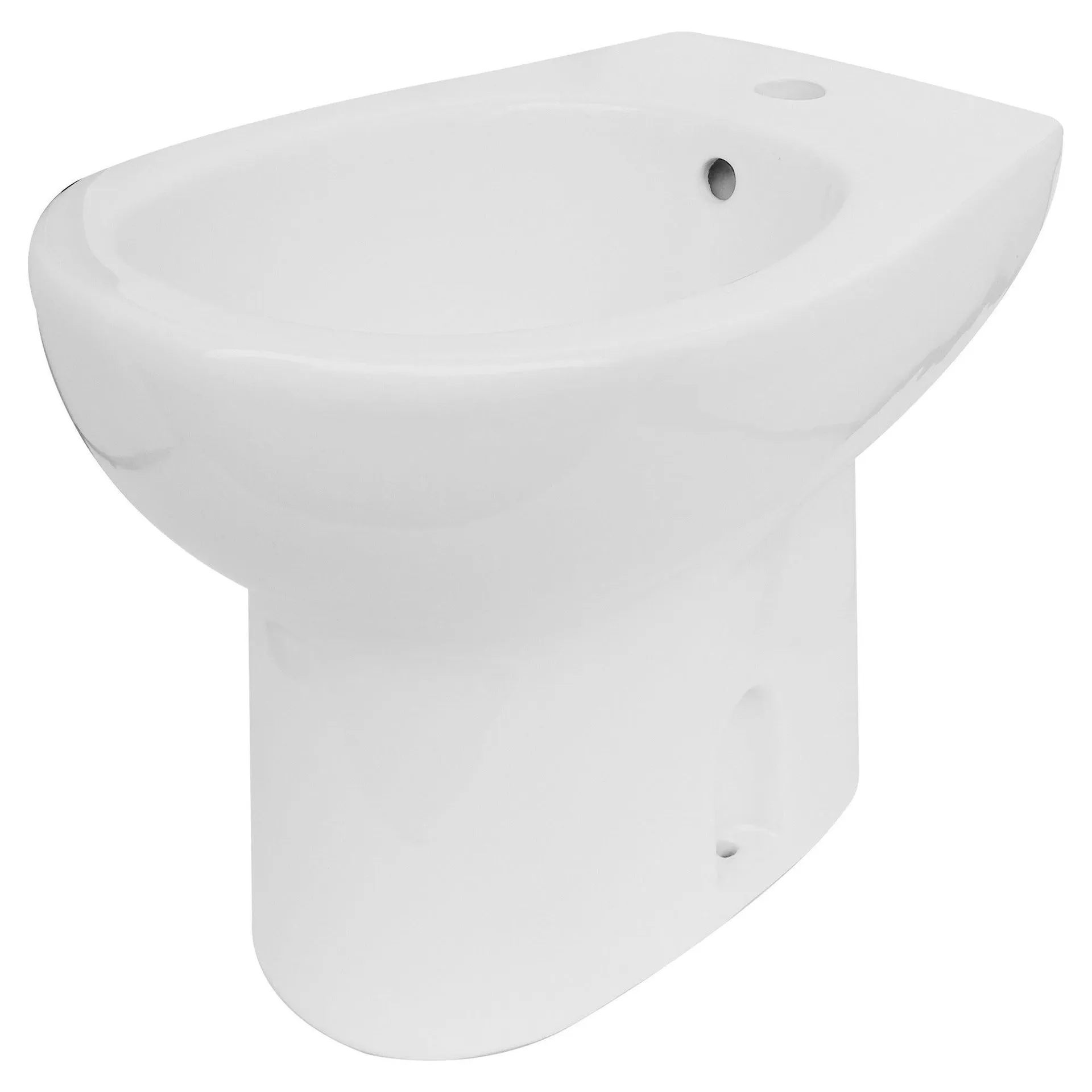 Bidet serie magia a terra in ceramica bianca