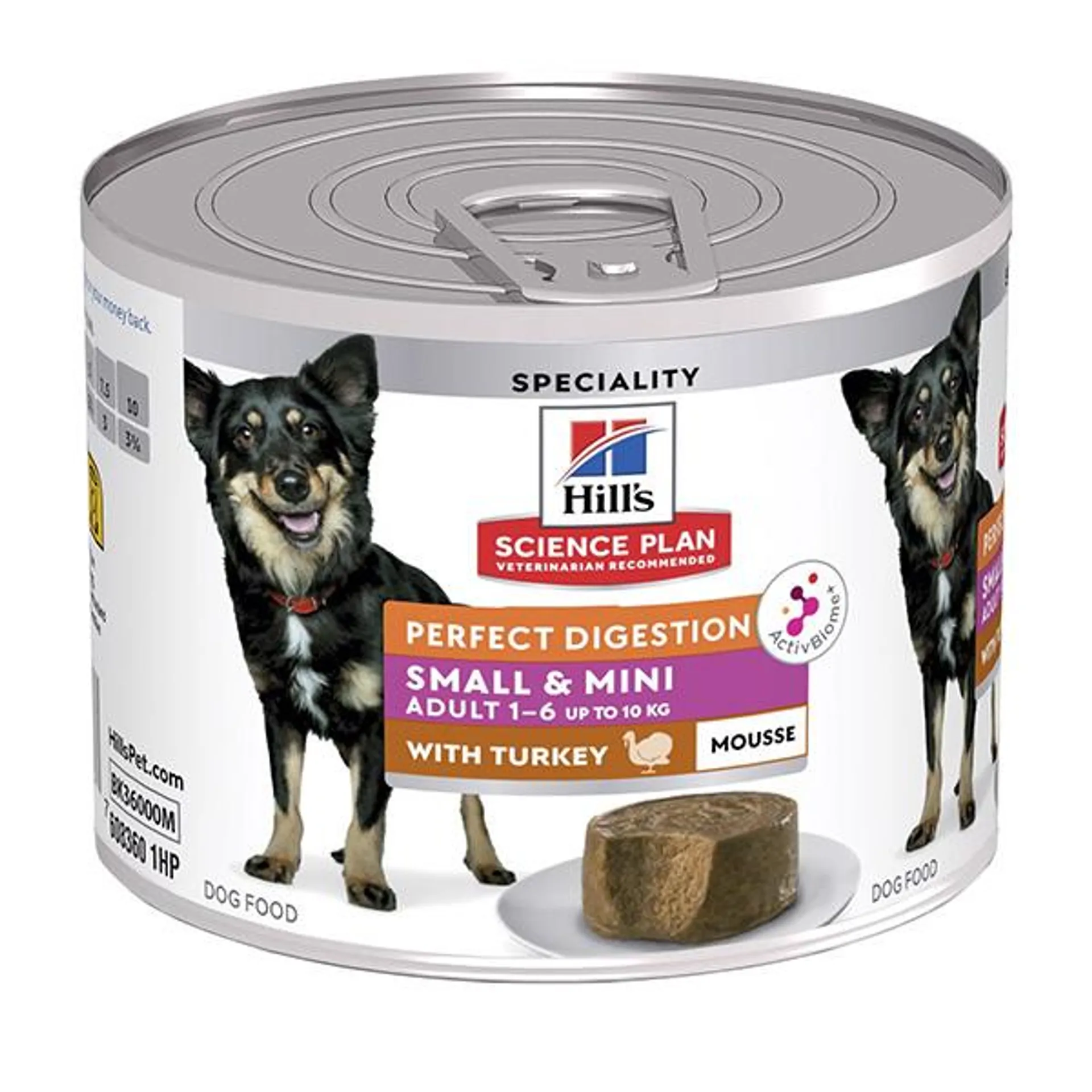 Hill's Pet Nutrition - Science Plan Adult Small & Mini Perfect Digestion Mousse con Tacchino