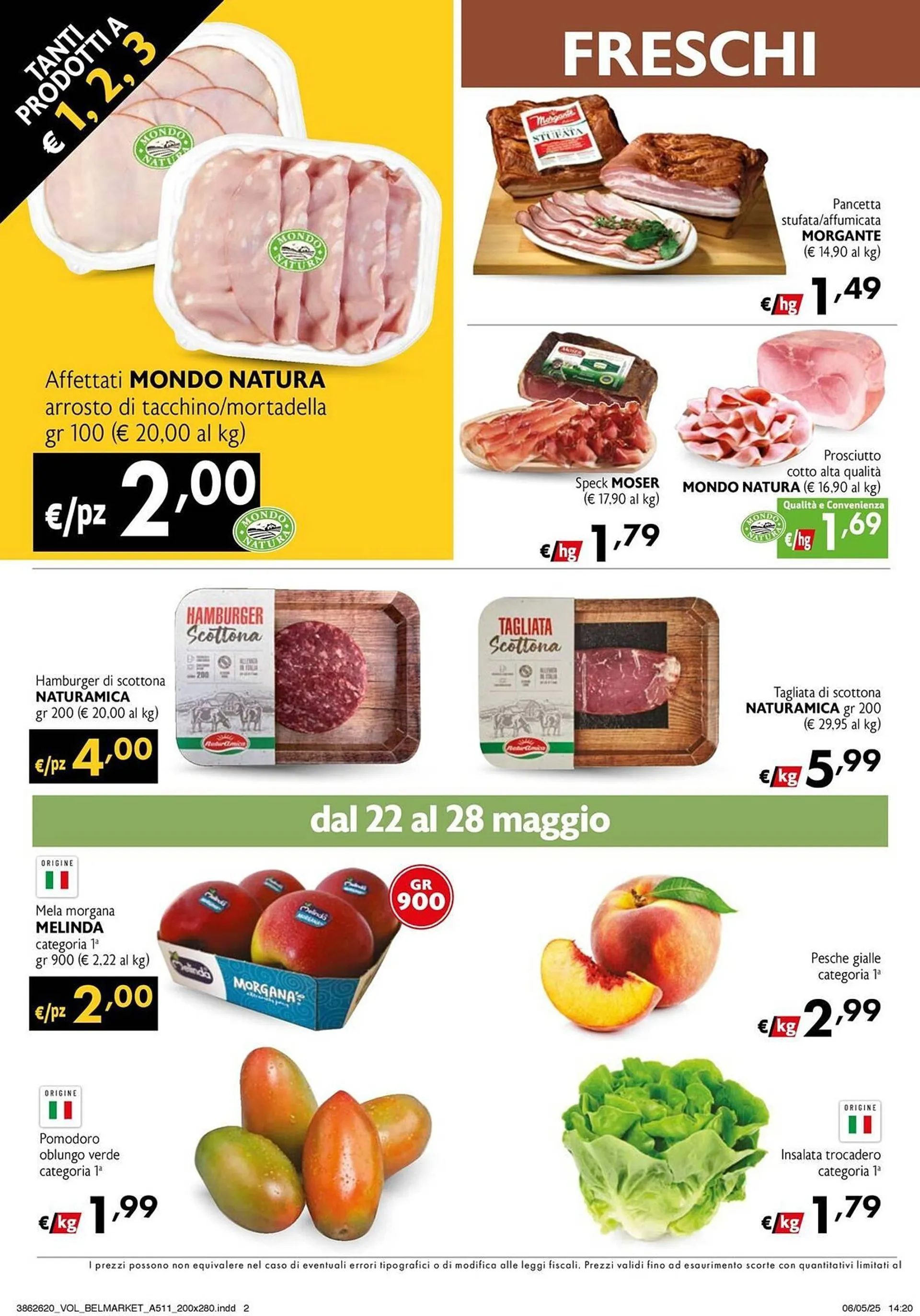 Volantino Belmarket da 22 maggio a 4 giugno di 2025 - Pagina del volantino 2