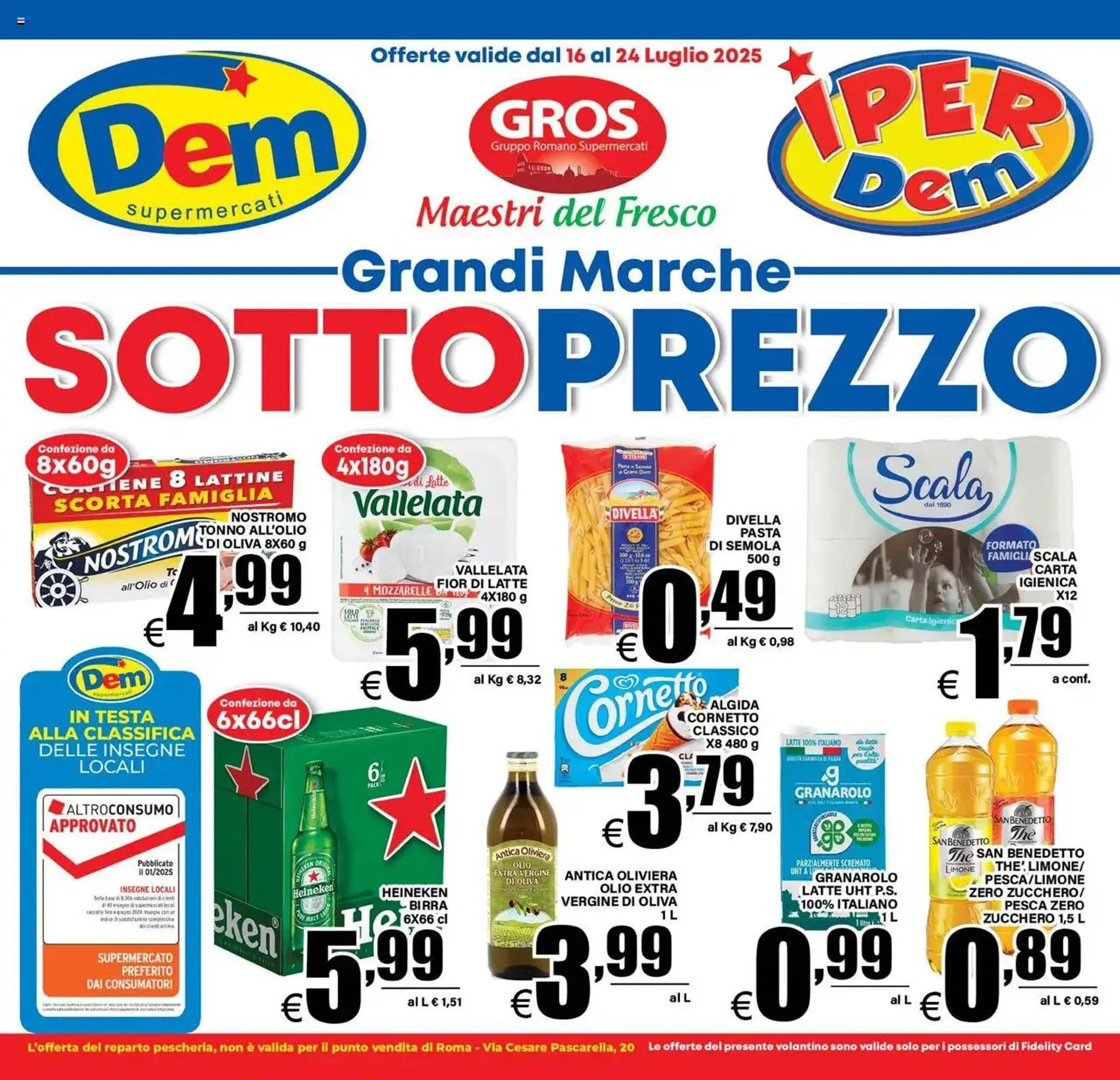 Volantino DEM da 16 luglio a 24 luglio di 2025 - Pagina del volantino 1