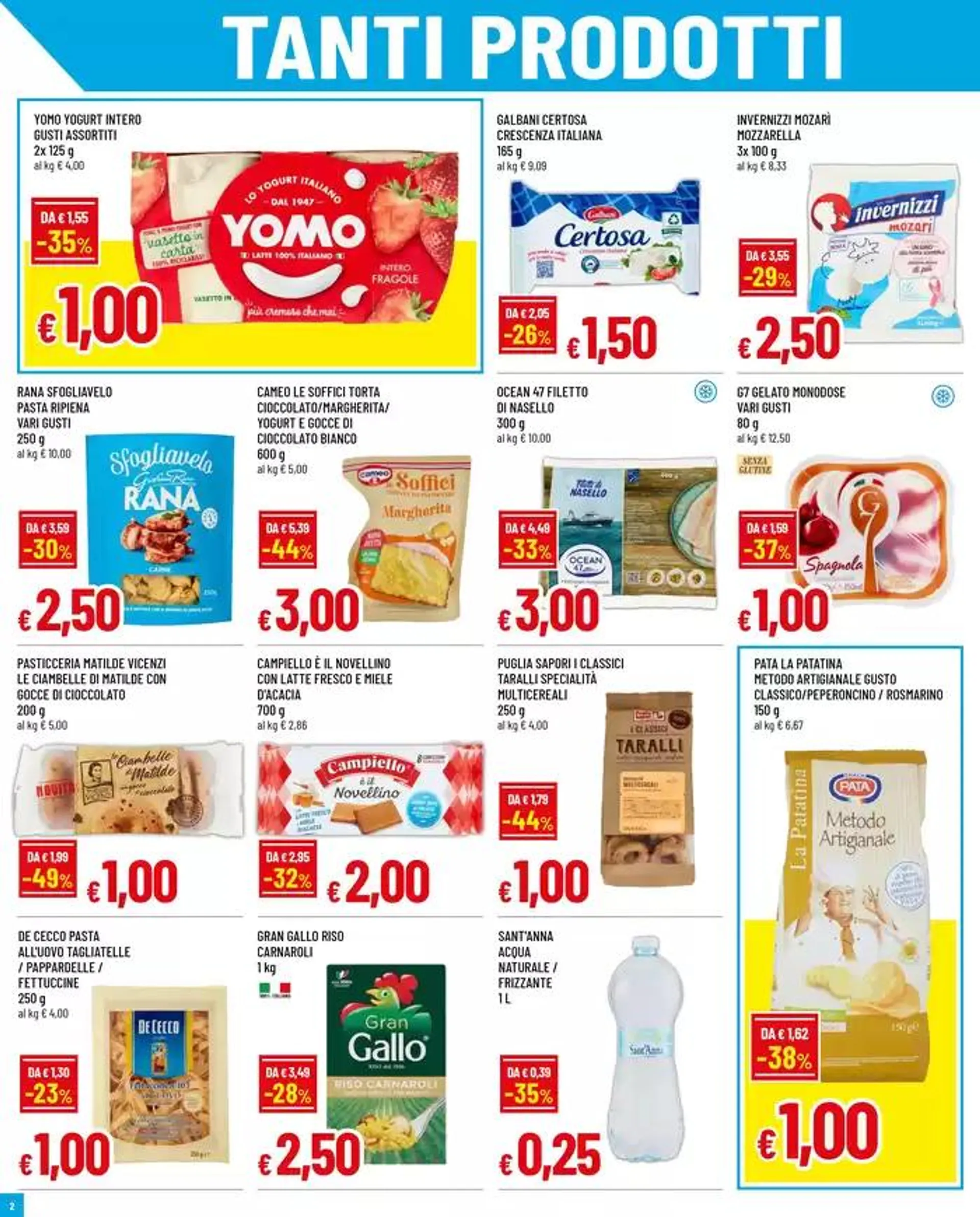 TANTI PRODOTTI DA 0,50 A 3,00€ da 22 maggio a 4 giugno di 2025 - Pagina del volantino 2
