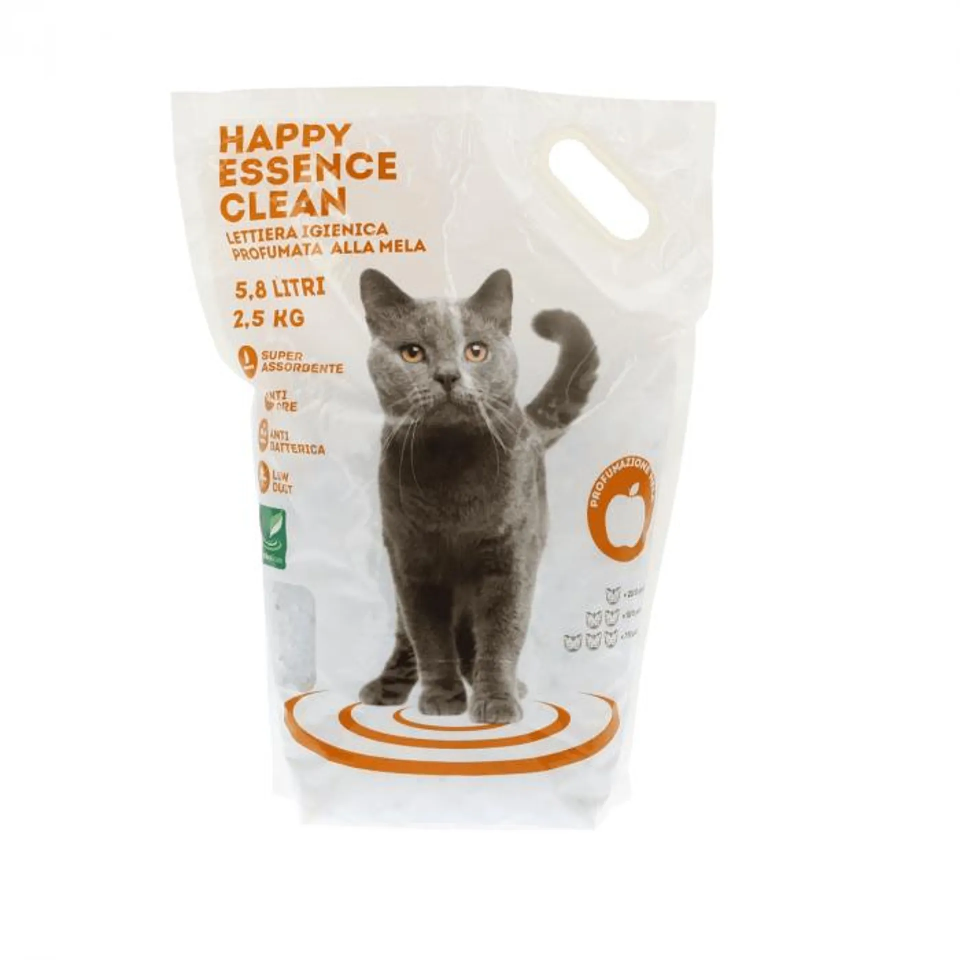 Happy essence clean mela verde 5,8l