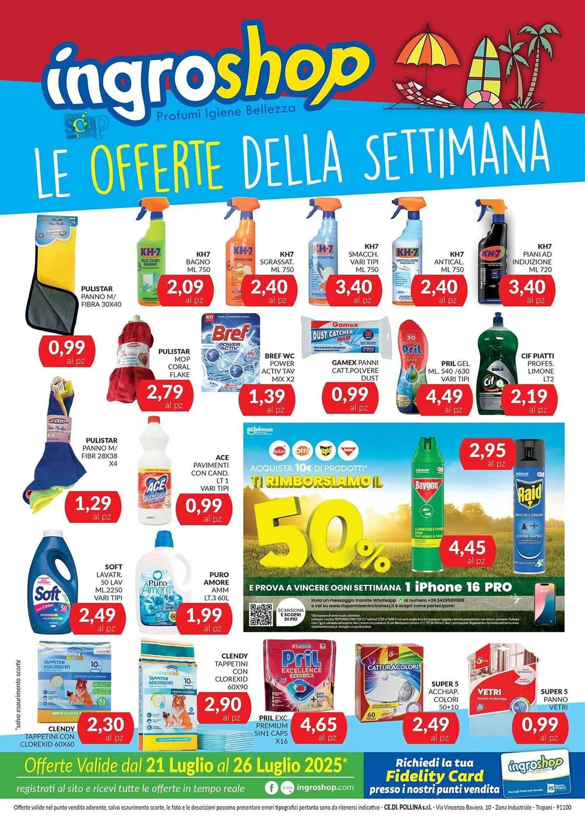 Volantino Ingroshop da 21 luglio a 26 luglio di 2025 - Pagina del volantino 1