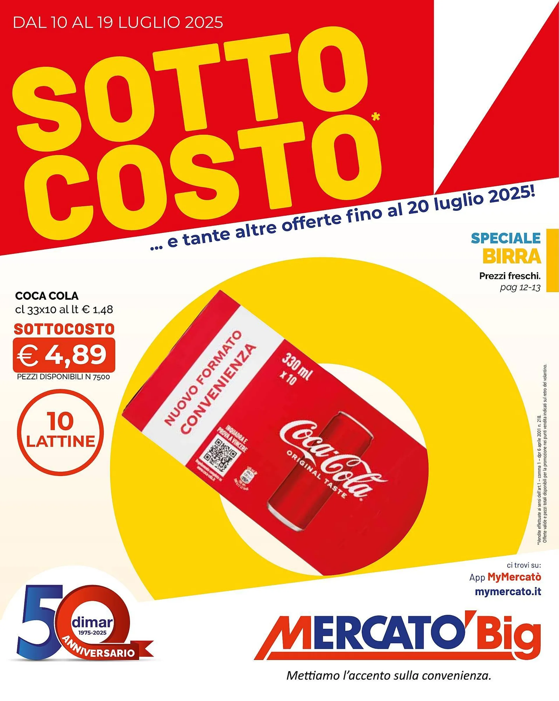 Volantino Mercatò Big da 10 luglio a 20 luglio di 2025 - Pagina del volantino 1