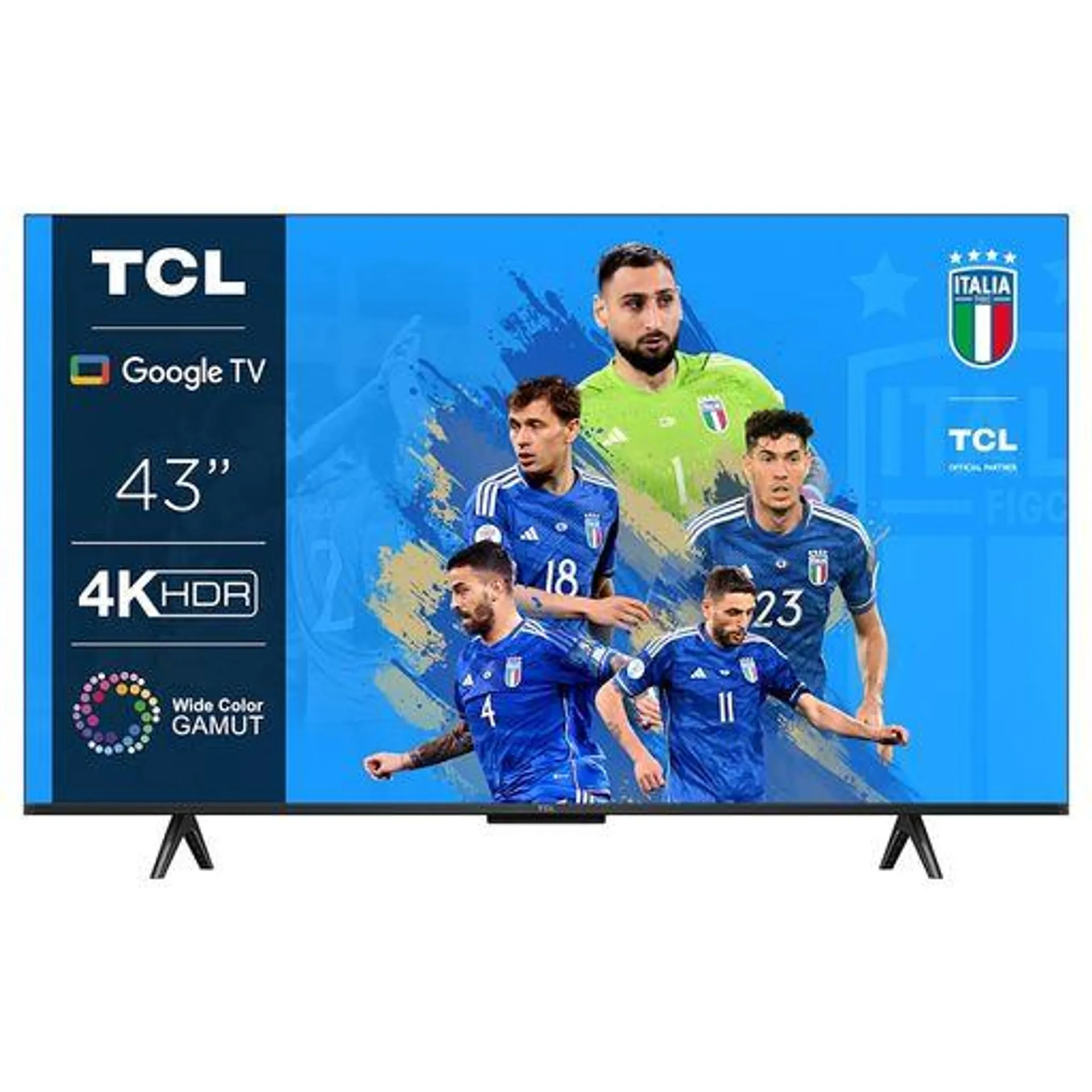 Tcl 43p79b tvc led 43 uhd smart tv wifi hdr10+ hevc10