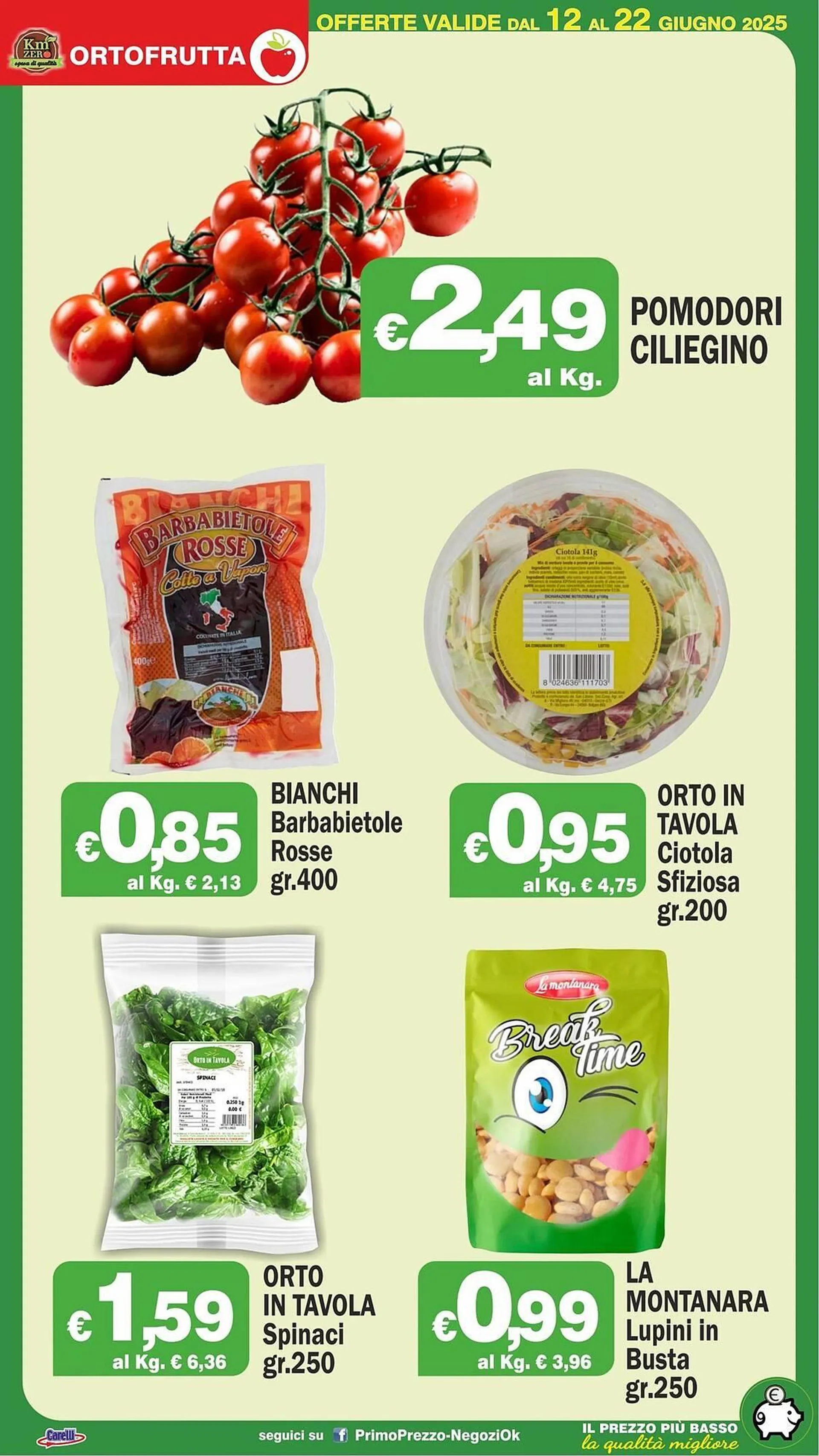 Volantino Primo Prezzo da 12 giugno a 22 giugno di 2025 - Pagina del volantino 27