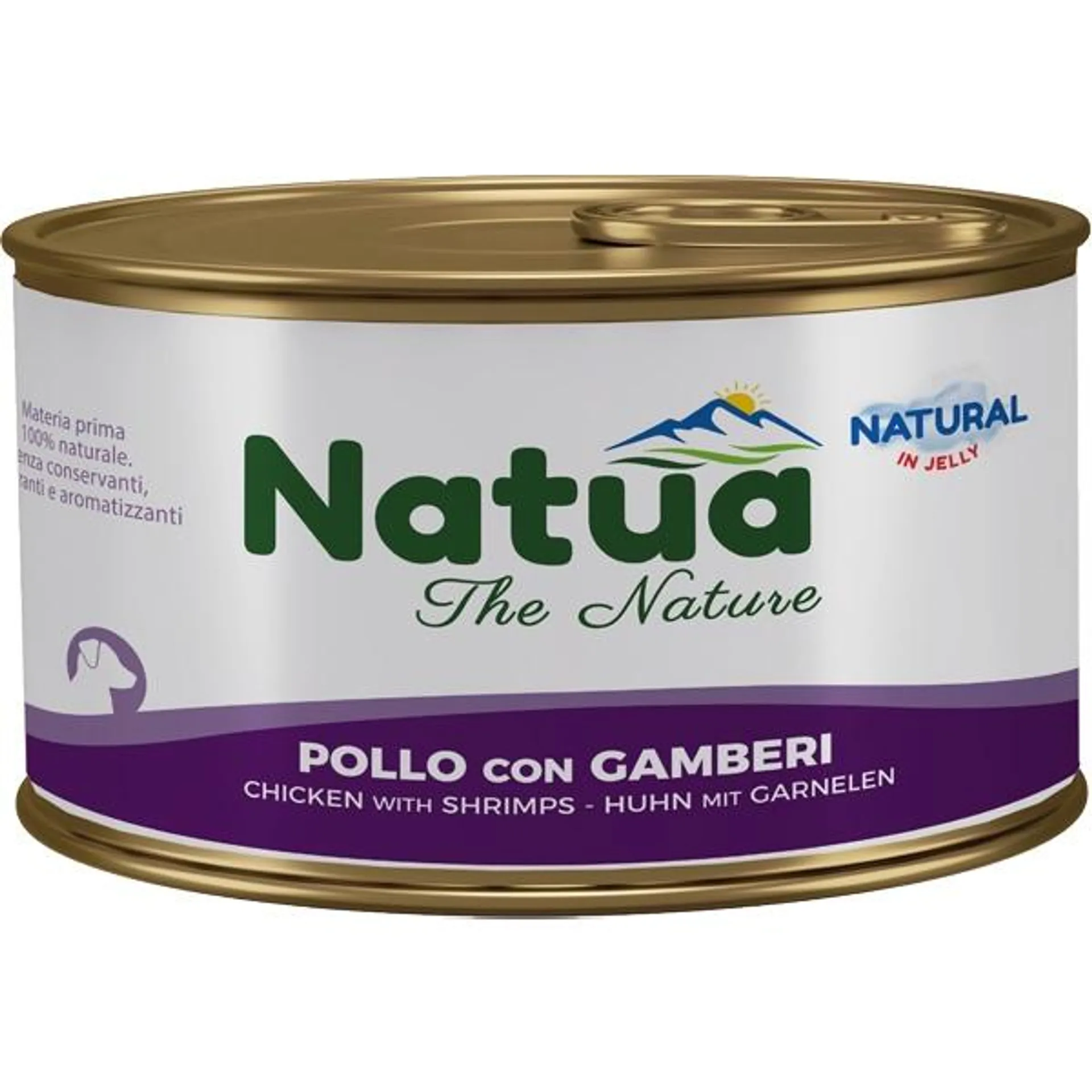 natua - Natural Adult Dog Jelly Pollo con Gamberi