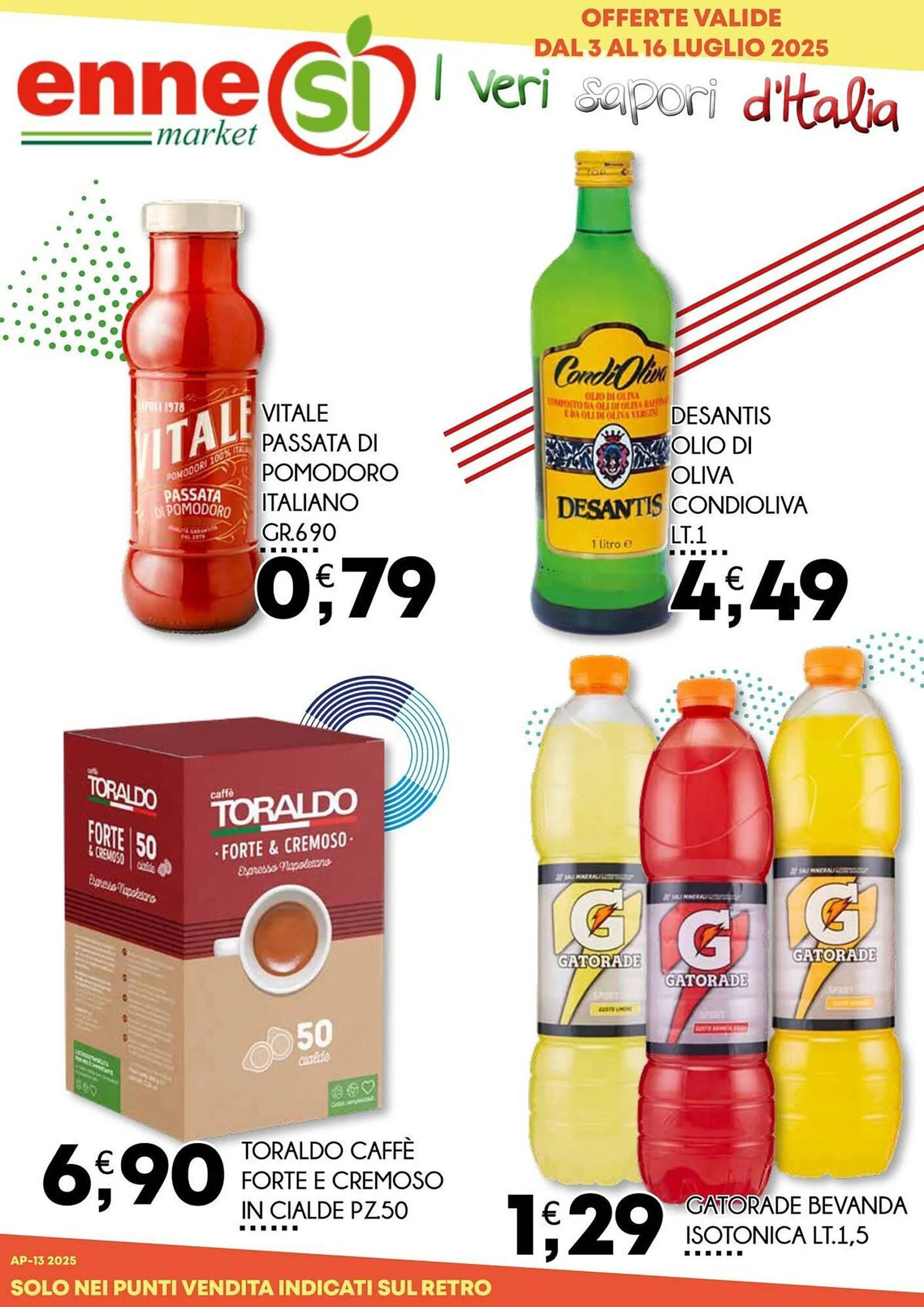 Volantino Enne Market da 3 luglio a 16 luglio di 2025 - Pagina del volantino 1
