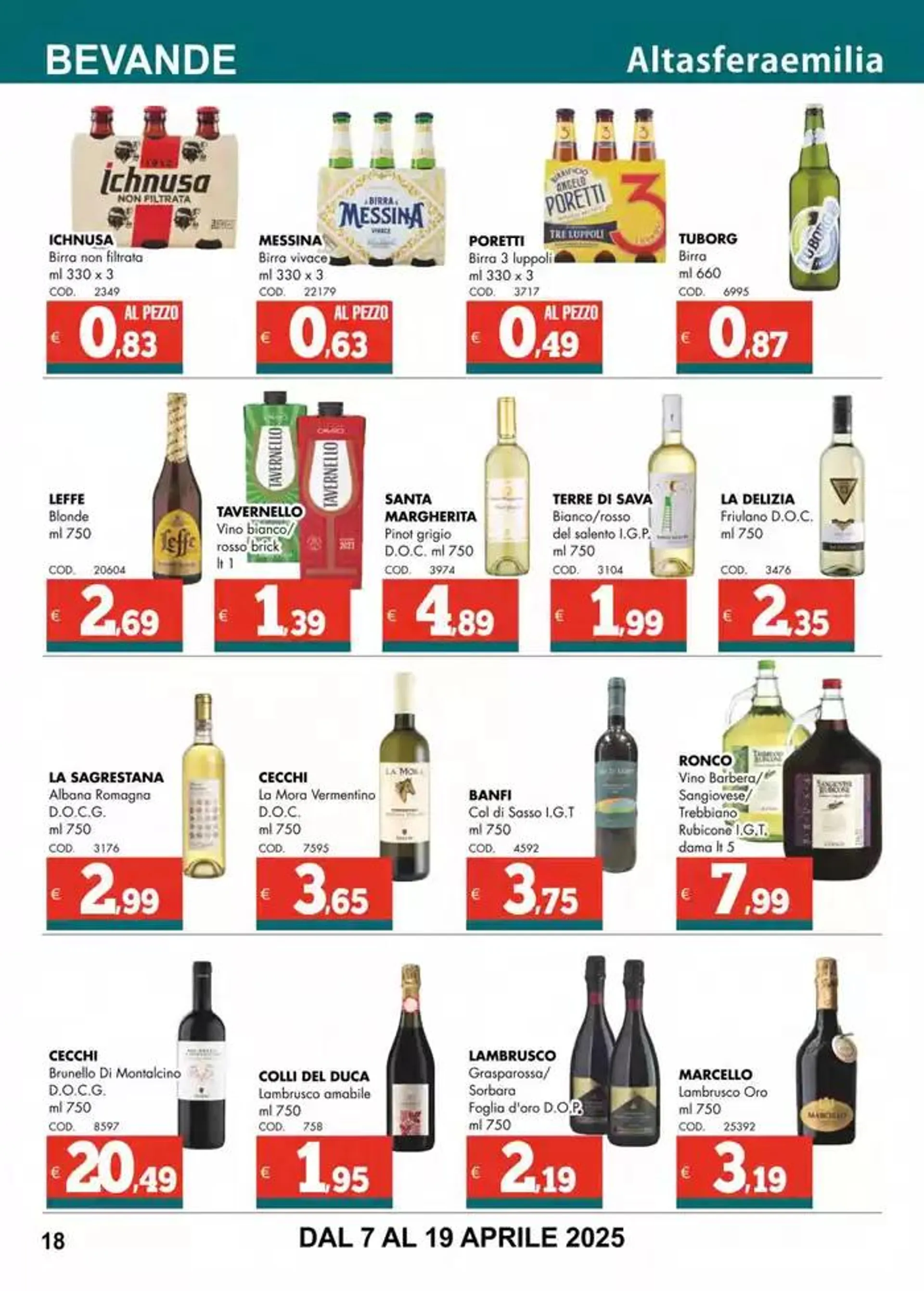 Buona Pasqua! da 7 aprile a 19 aprile di 2025 - Pagina del volantino 18