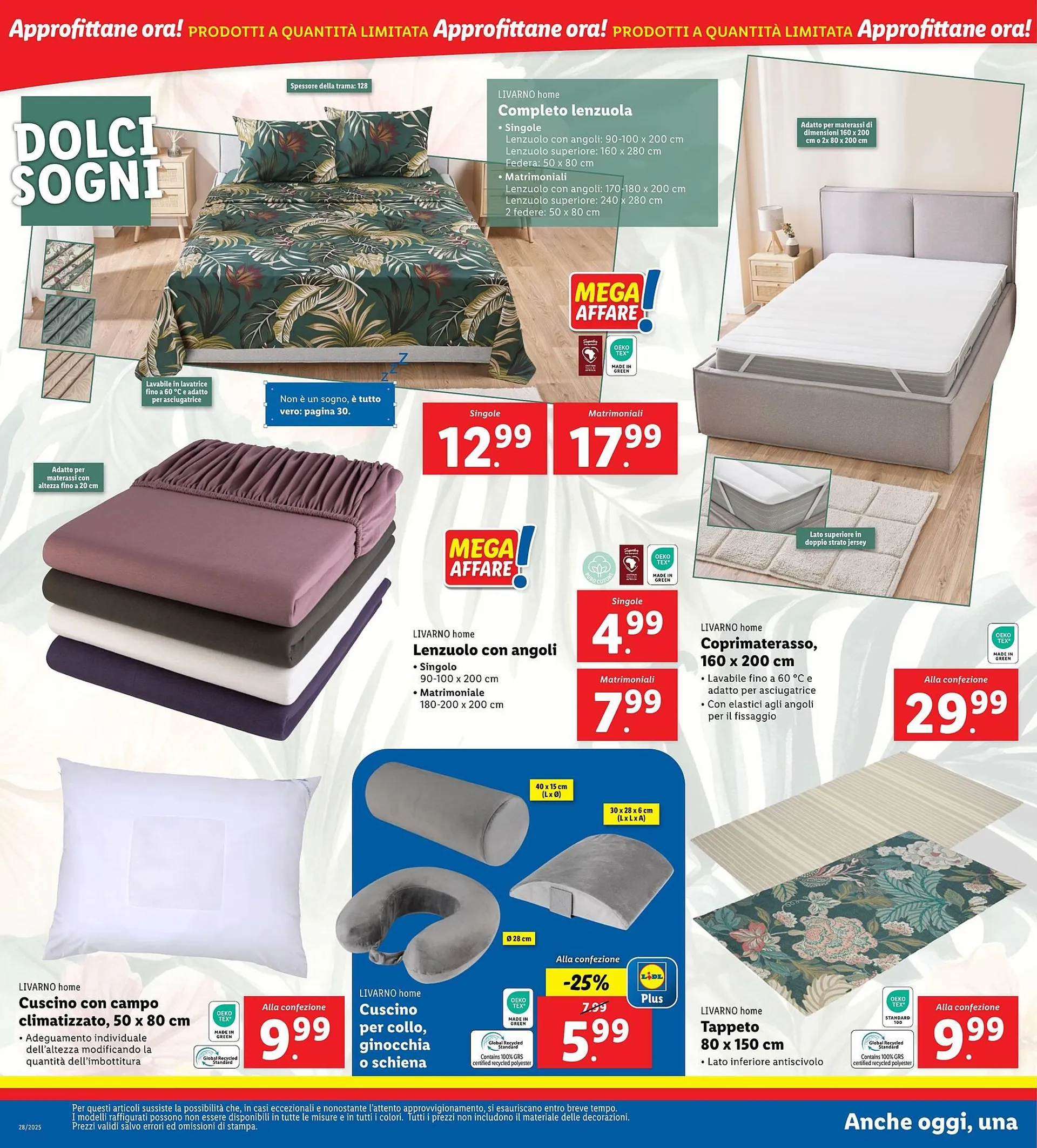 Volantino Lidl da 7 luglio a 13 luglio di 2025 - Pagina del volantino 28