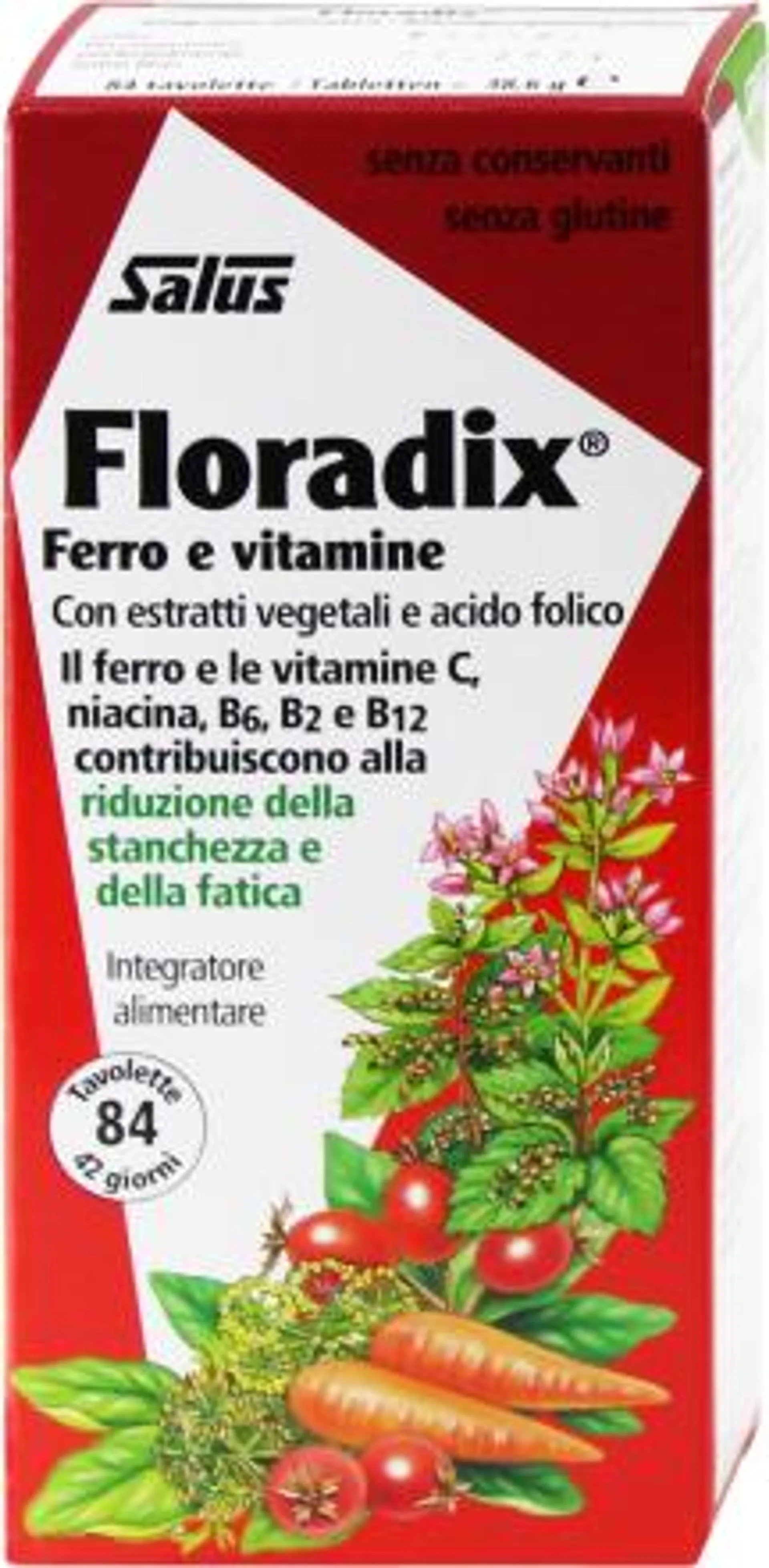 Floradix Tavolette, 39 g