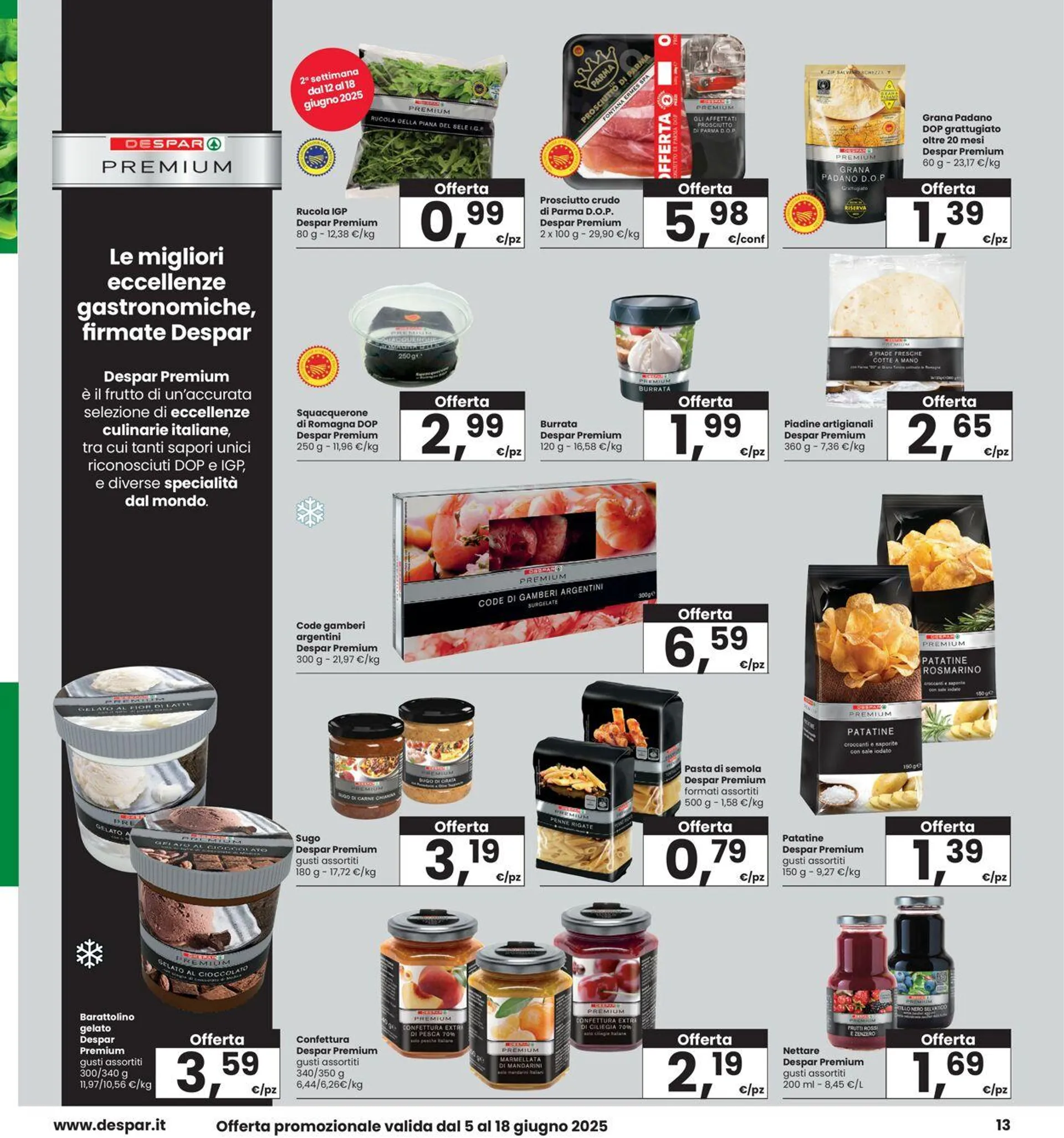 Interspar Volantino attuale da 5 giugno a 14 giugno di 2025 - Pagina del volantino 13