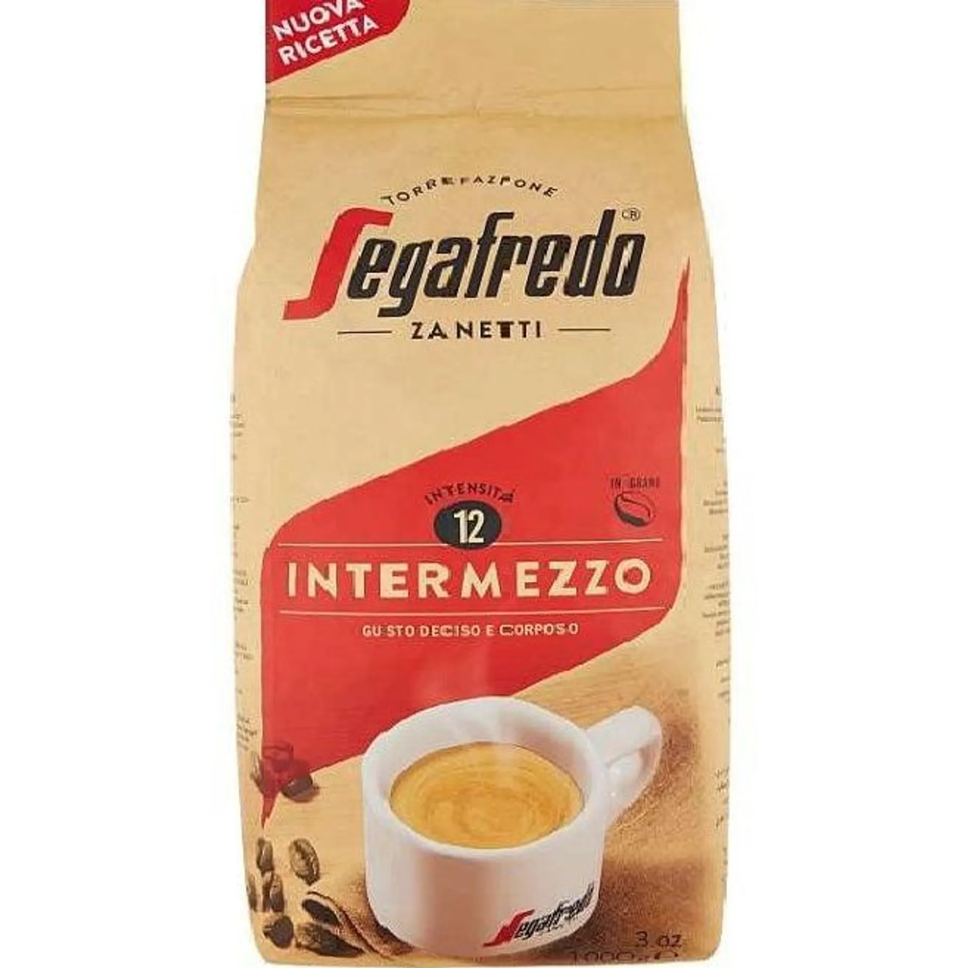 Caffe' Grani 1kg Rossa 1a4 Segafredo