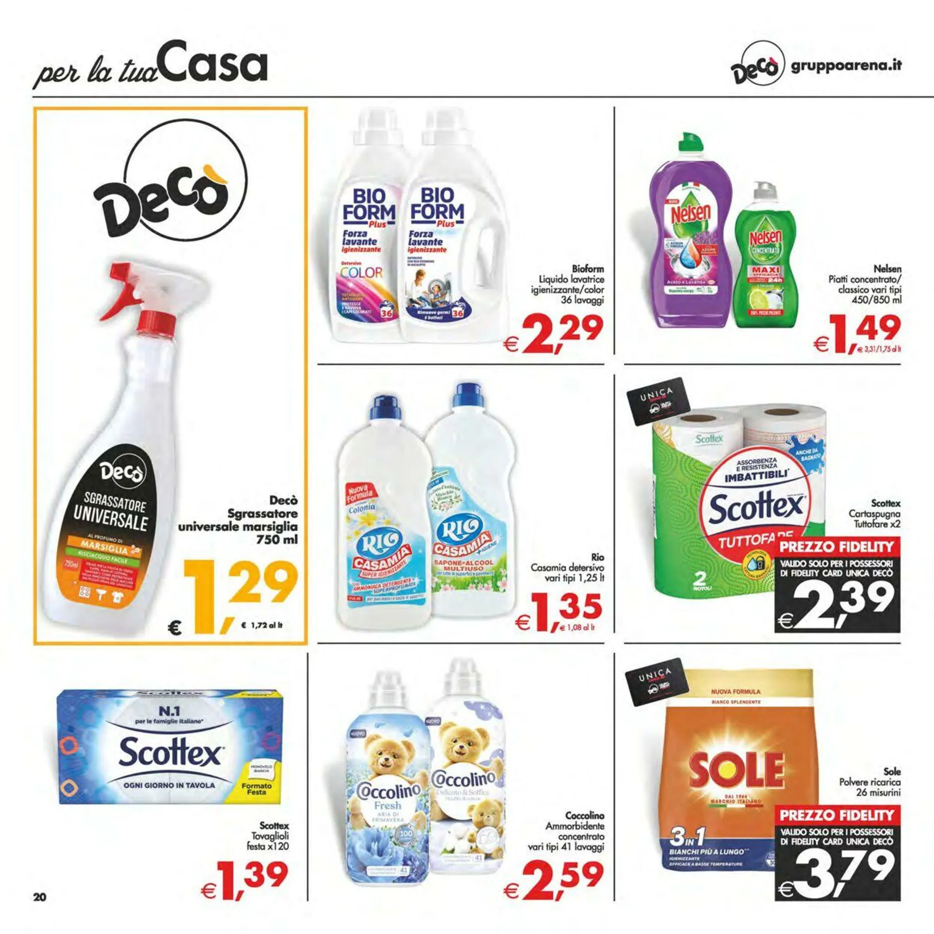 Deco Volantino attuale da 24 giugno a 3 luglio di 2025 - Pagina del volantino 20