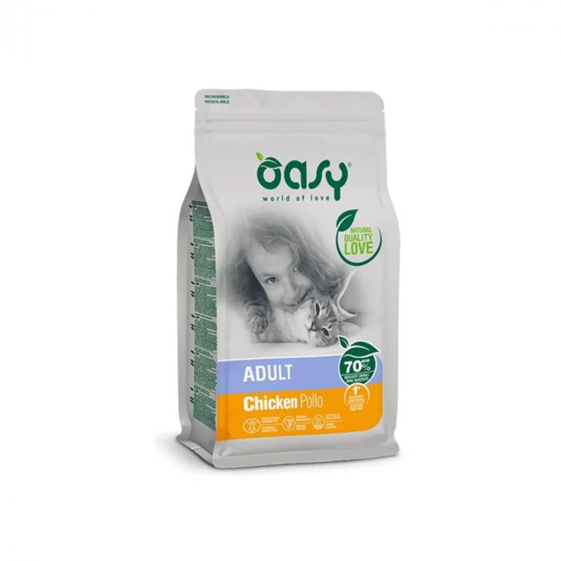 Oasy Cat Adult croccantini per gatti 300g