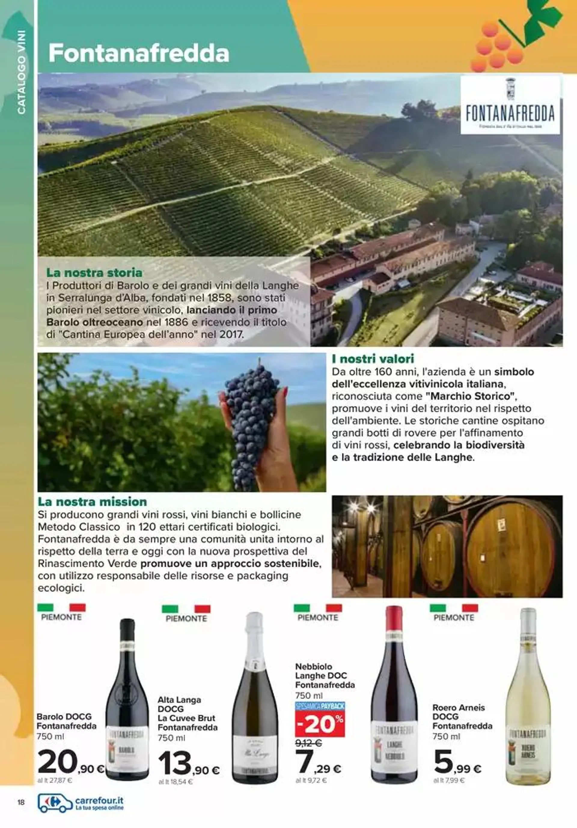 Catalogo vini da 7 ottobre a 10 novembre di 2024 - Pagina del volantino 18