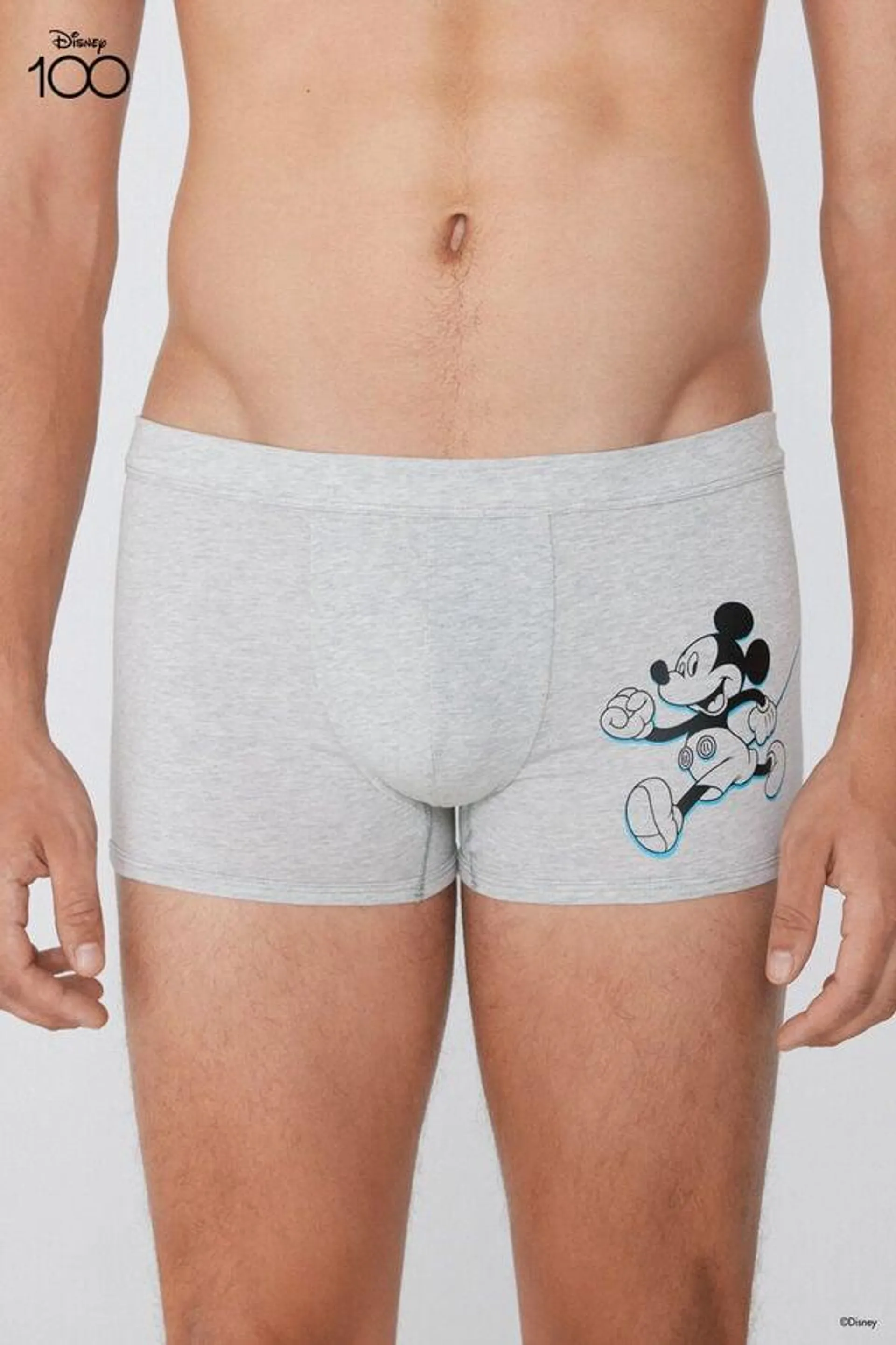 Boxer in Cotone Stampa Disney Mickey Mouse