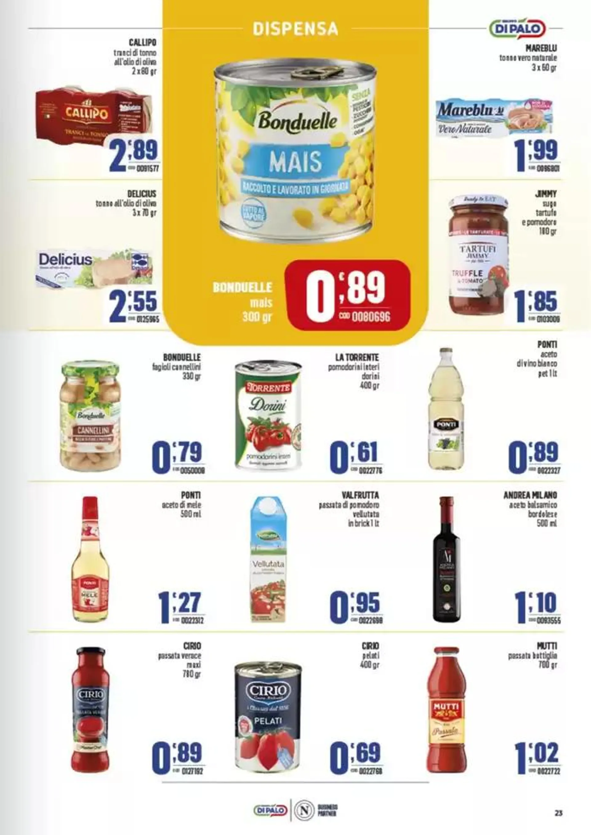 Offerte valide dal 25 aprile al 07 maggio da 25 aprile a 7 maggio di 2025 - Pagina del volantino 23