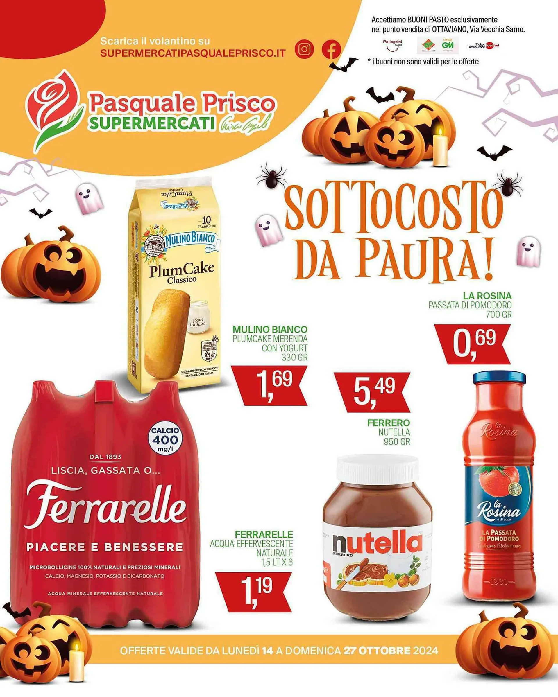 Volantino Supermercati Pasquale Prisco - 1