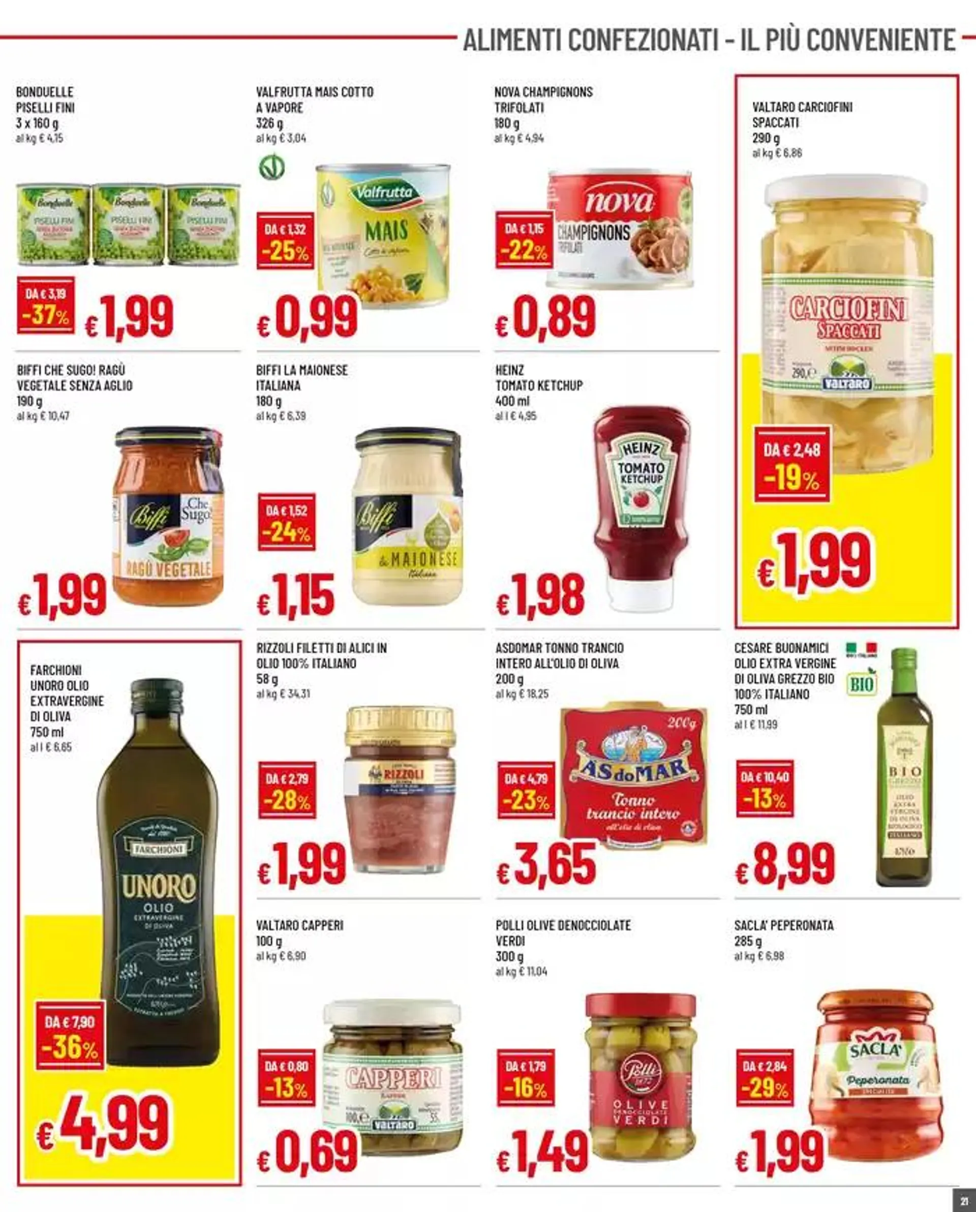 Sottocosto da 22 aprile a 1 maggio di 2025 - Pagina del volantino 21