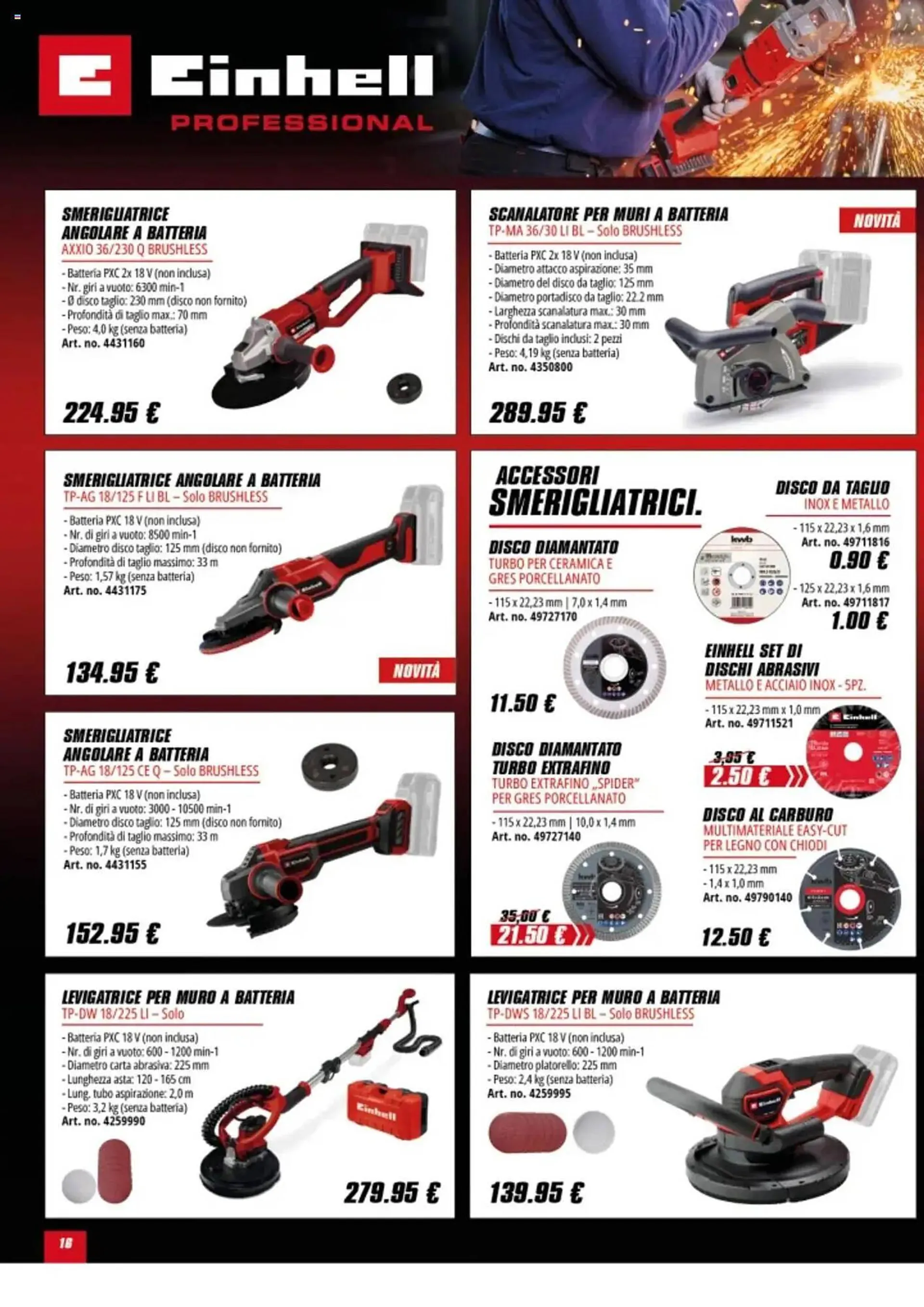 Volantino Einhell da 1 febbraio a 31 maggio di 2025 - Pagina del volantino 17