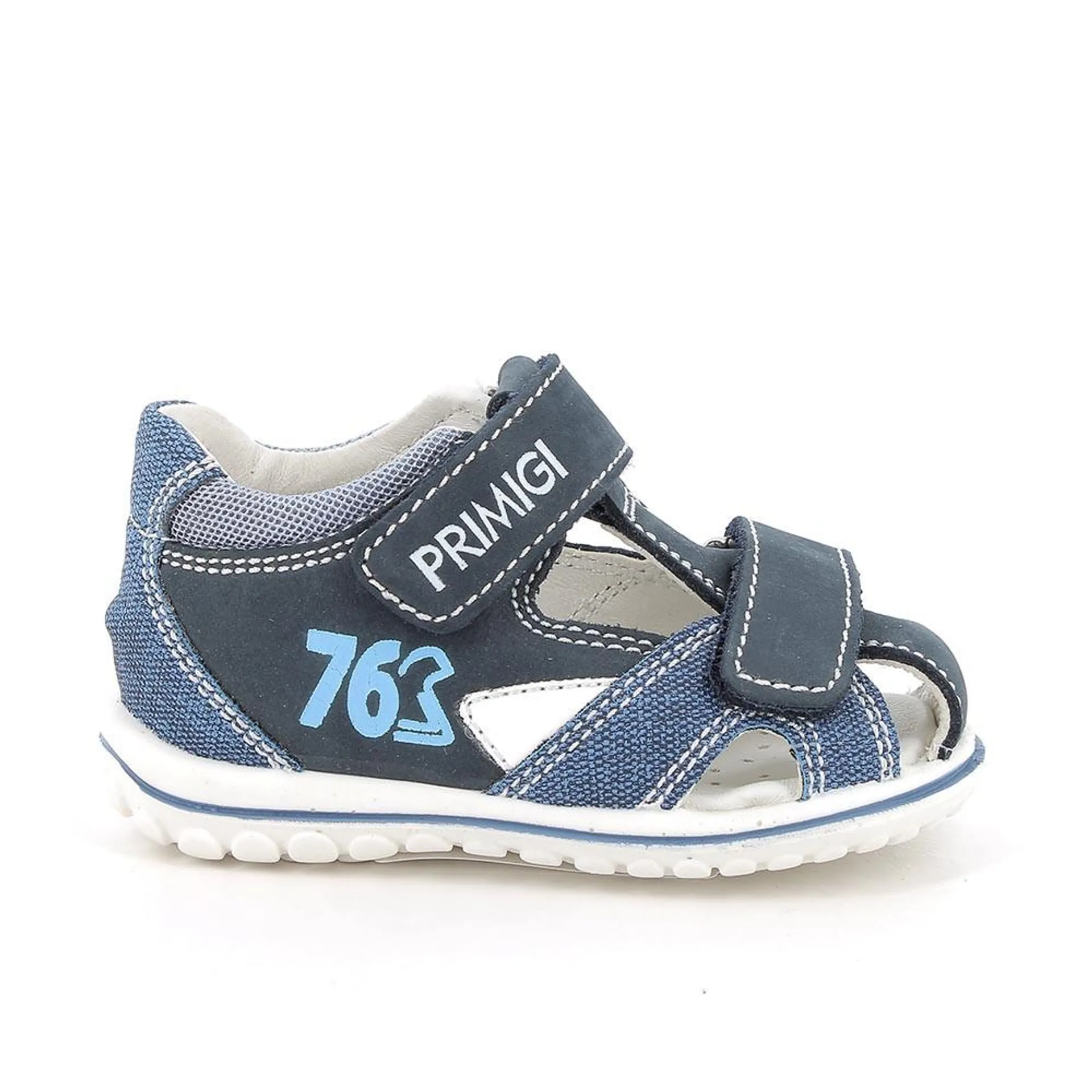 Sandali da bambino azzurro-denim