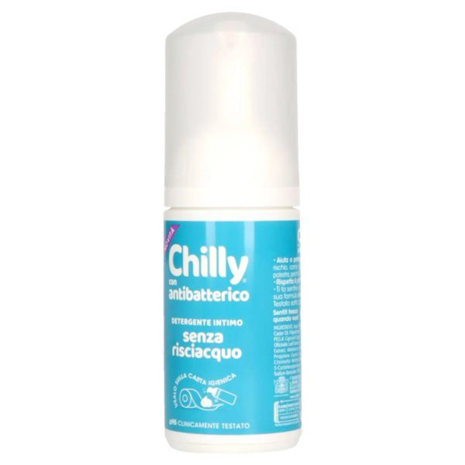 CHILLY DETERGENTE INTIMO MOUSSE ANTIBATTERICO 100ML