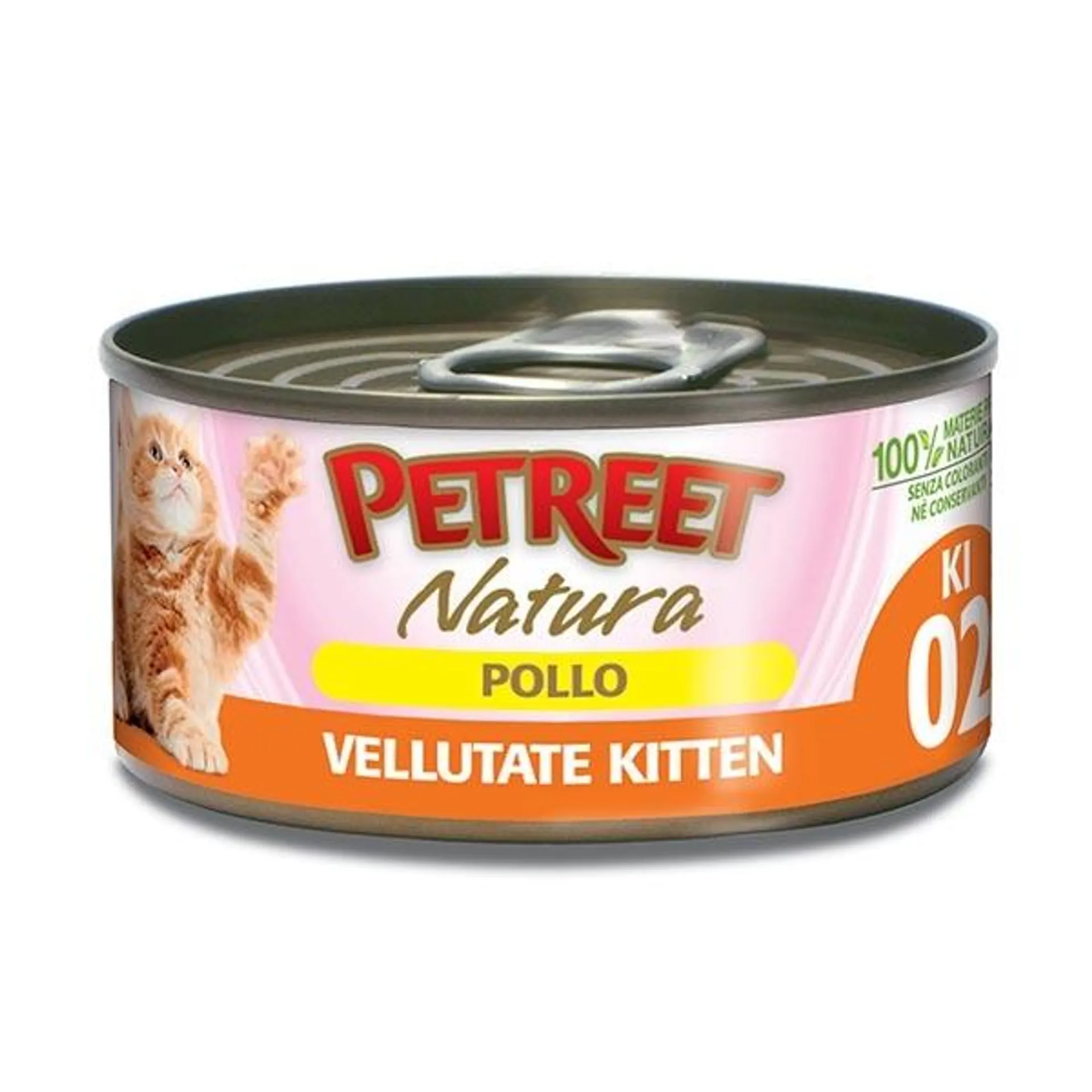 Petreet - Natura Le Vellutate Kitten con Pollo