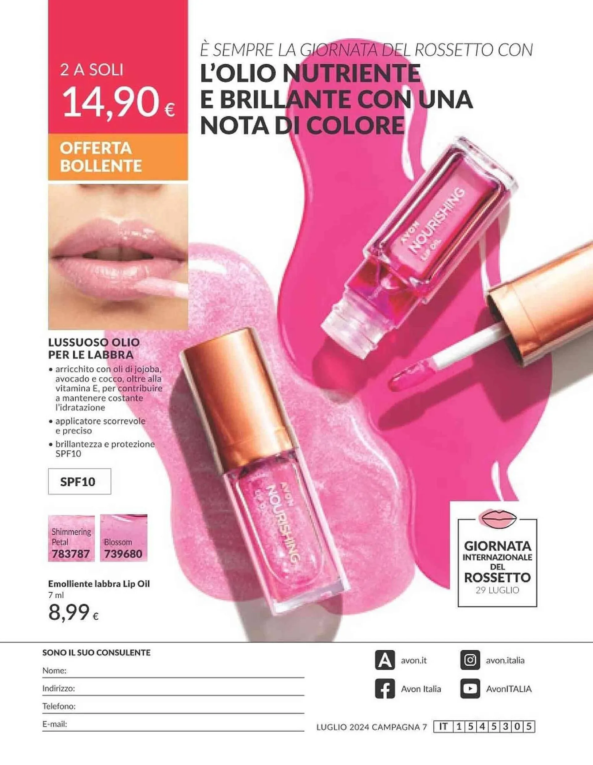 Volantino Avon da 1 luglio a 31 luglio di 2024 - Pagina del volantino 99