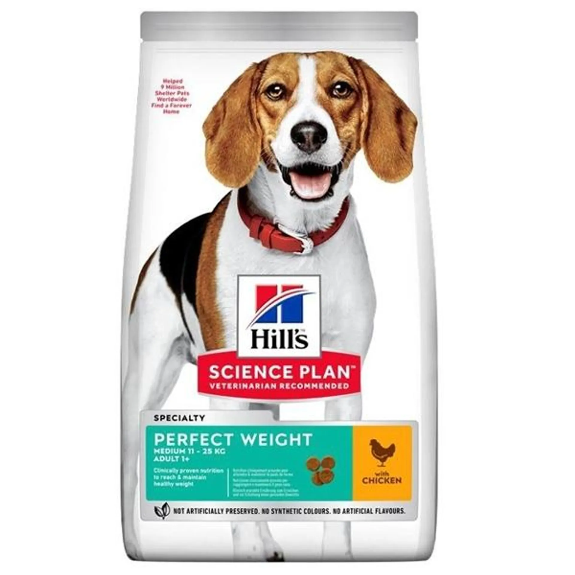 Hill's Pet Nutrition - Science Plan Adult Perfect Weight Medium con Pollo
