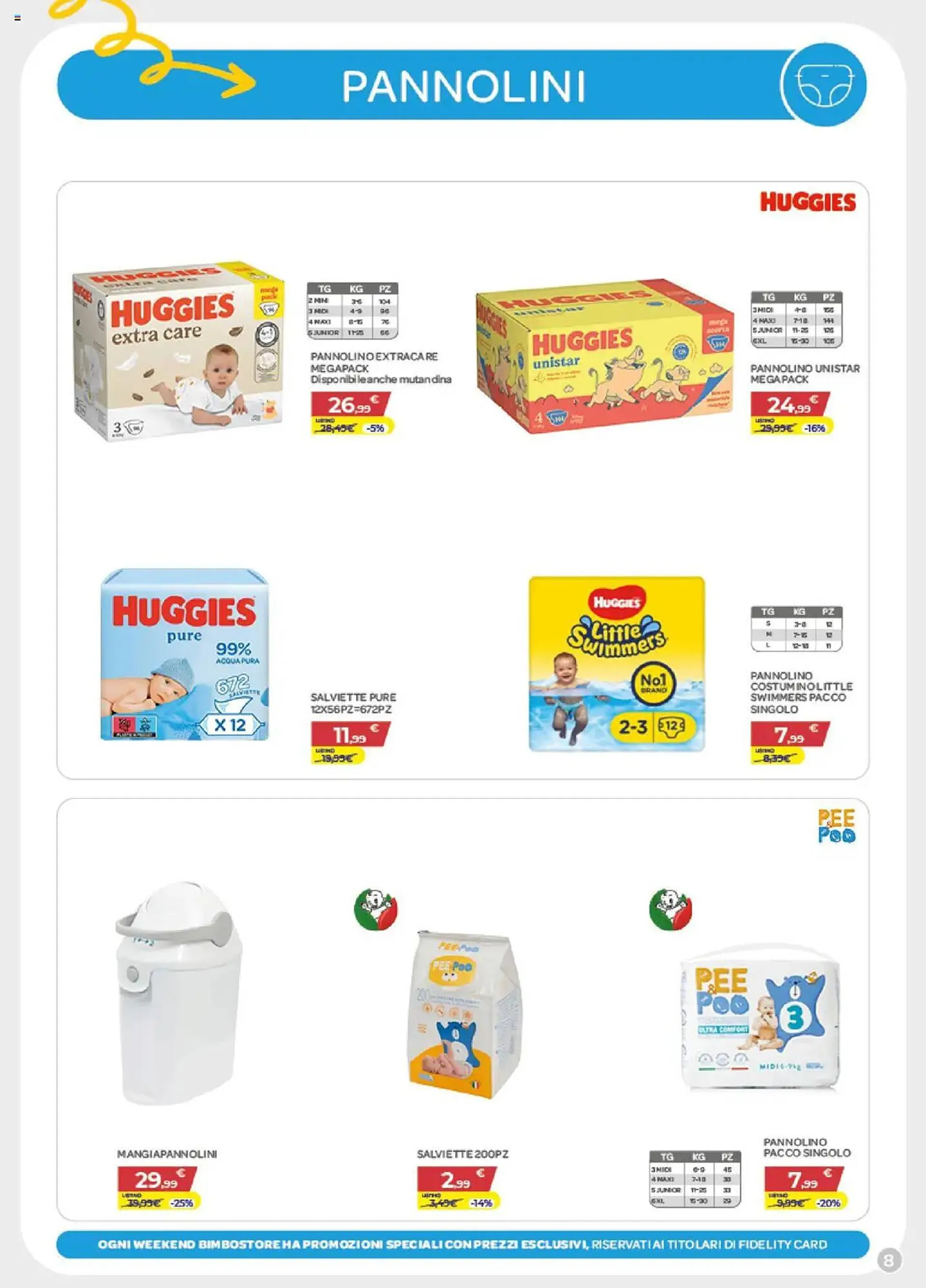 Volantino Bimbo Store da 30 aprile a 28 maggio di 2025 - Pagina del volantino 8