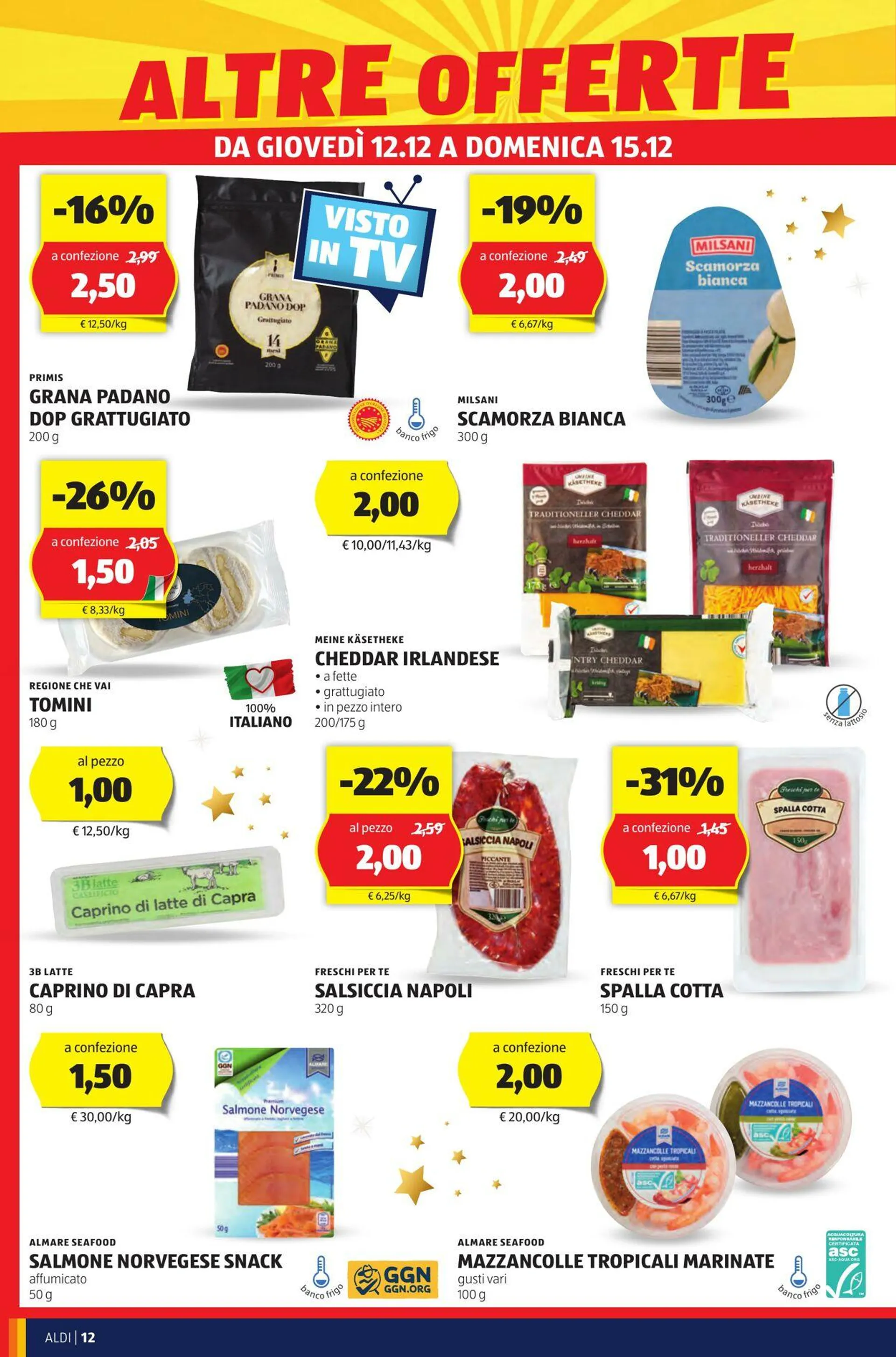 Aldi Volantino attuale da 15 dicembre a 29 dicembre di 2024 - Pagina del volantino 12