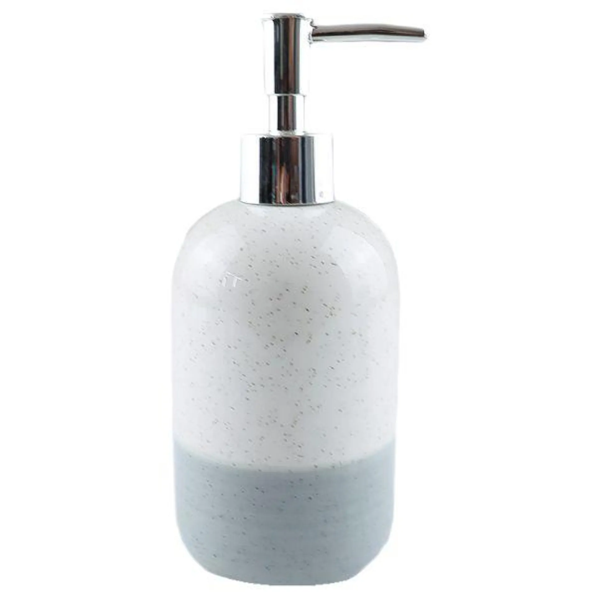 DIMO SET BAGNO 3PZ IN CERAMICA MERYL BIANCO E GRIGIO