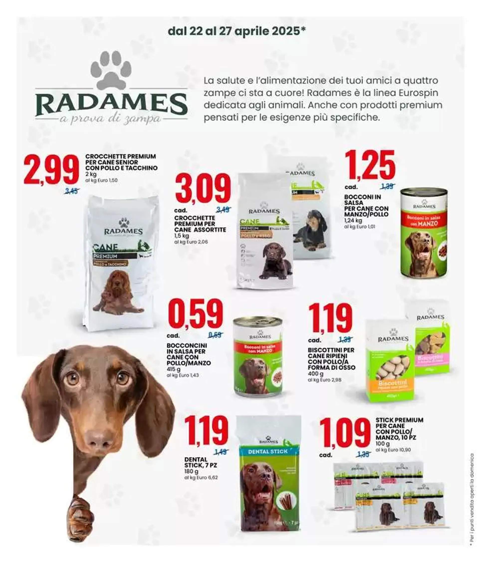 Speciale grigliata e speciale Radames da 22 aprile a 27 aprile di 2025 - Pagina del volantino 8