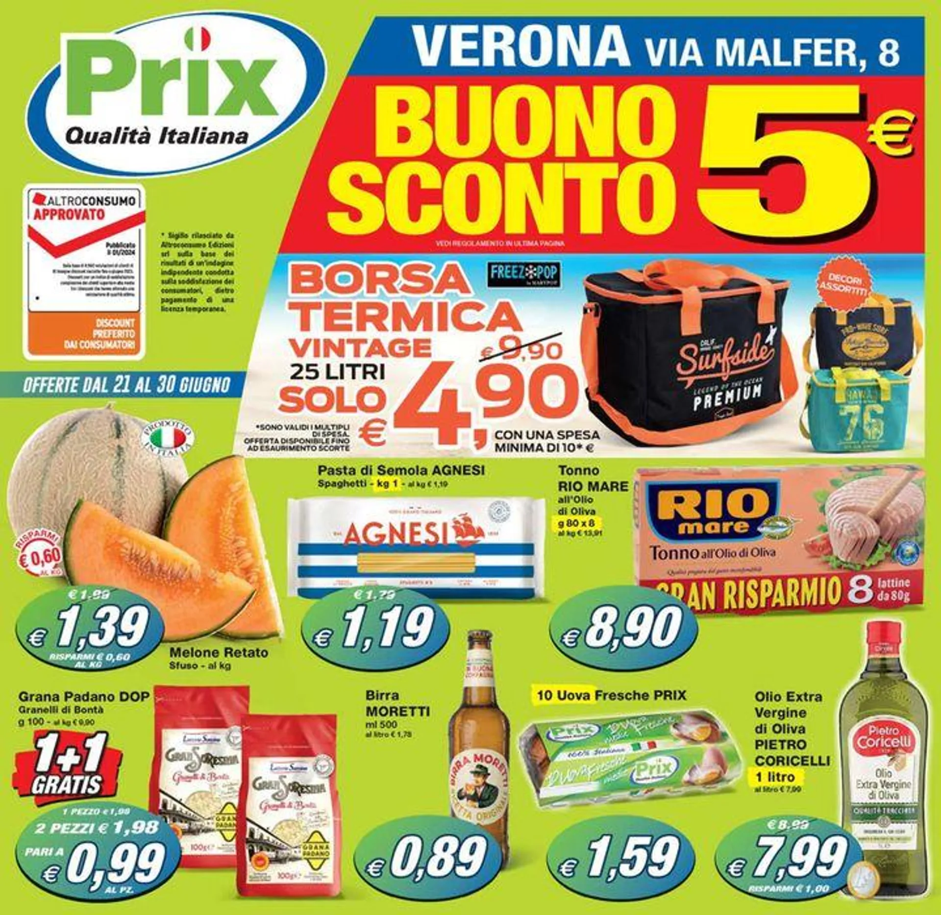 Buono sconto 5€ - 1