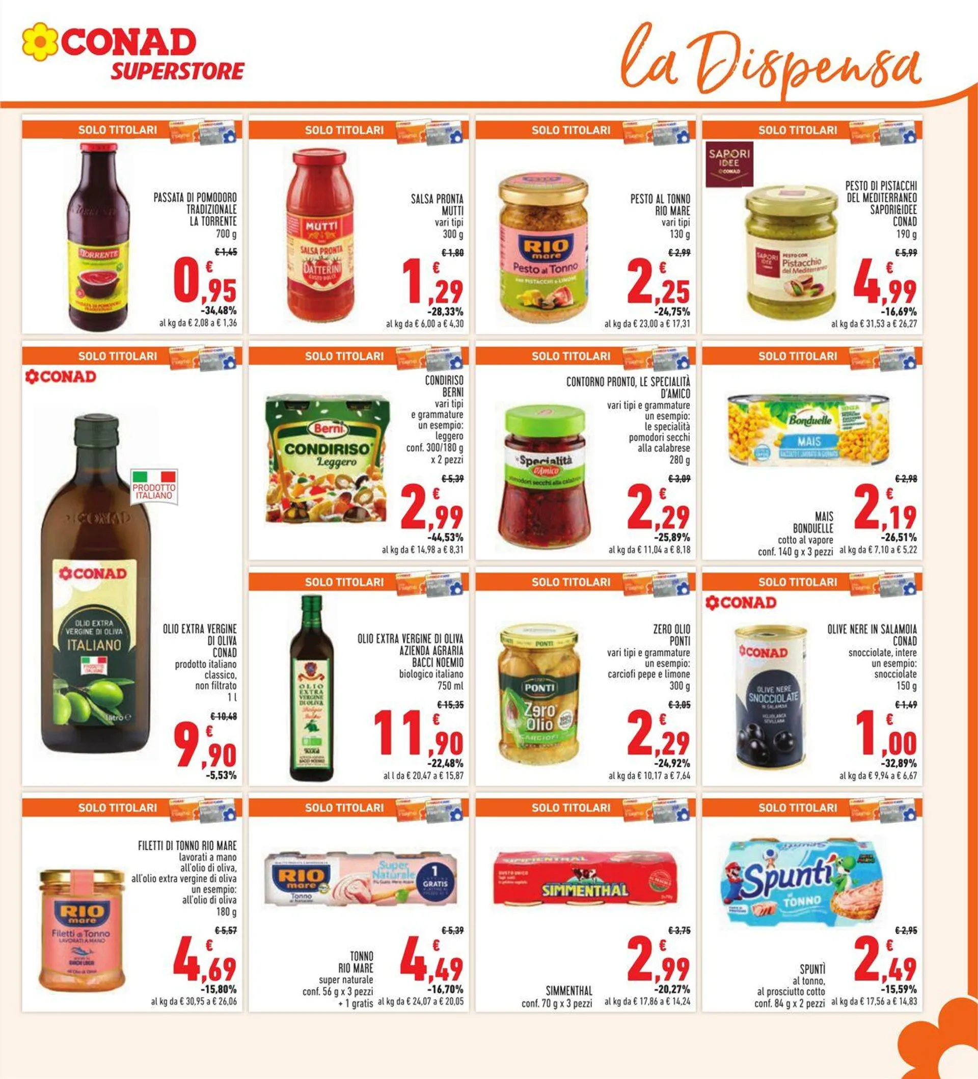 Conad - Spazio - Roma Volantino attuale da 21 maggio a 4 giugno di 2025 - Pagina del volantino 21
