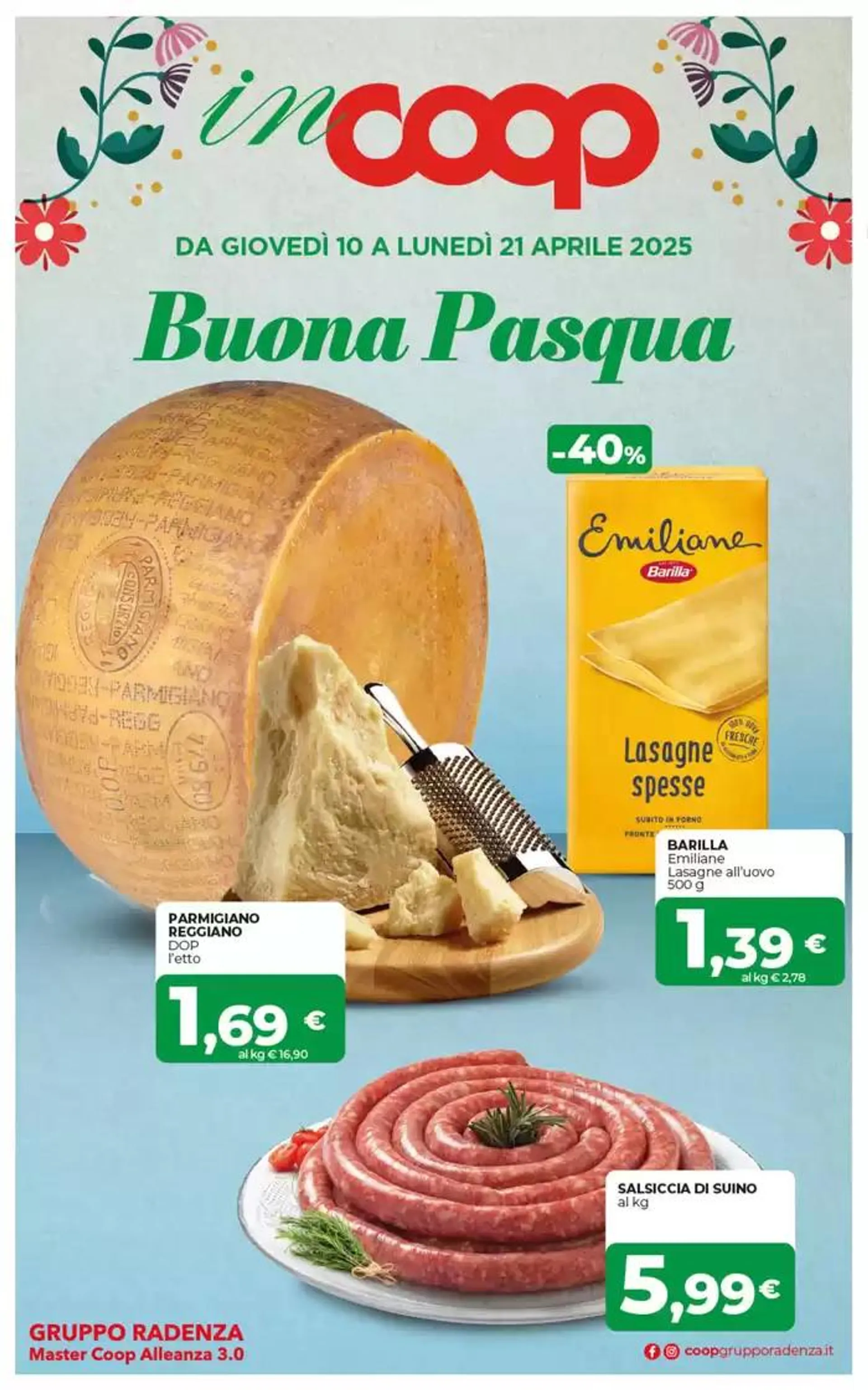 Buona pasqua! da 10 aprile a 21 aprile di 2025 - Pagina del volantino 1