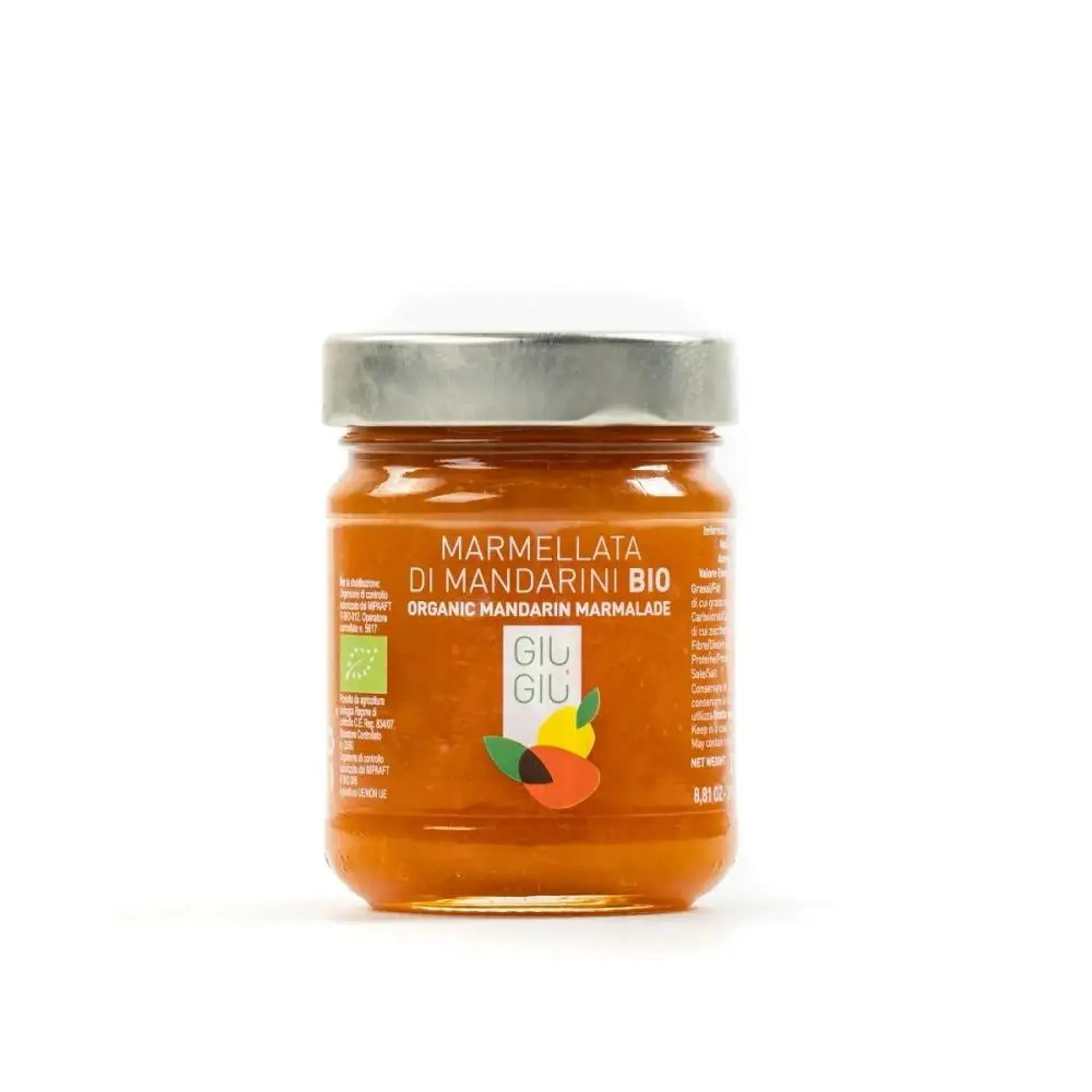 Giù Giù Marmellata di mandarini bio gr. 250